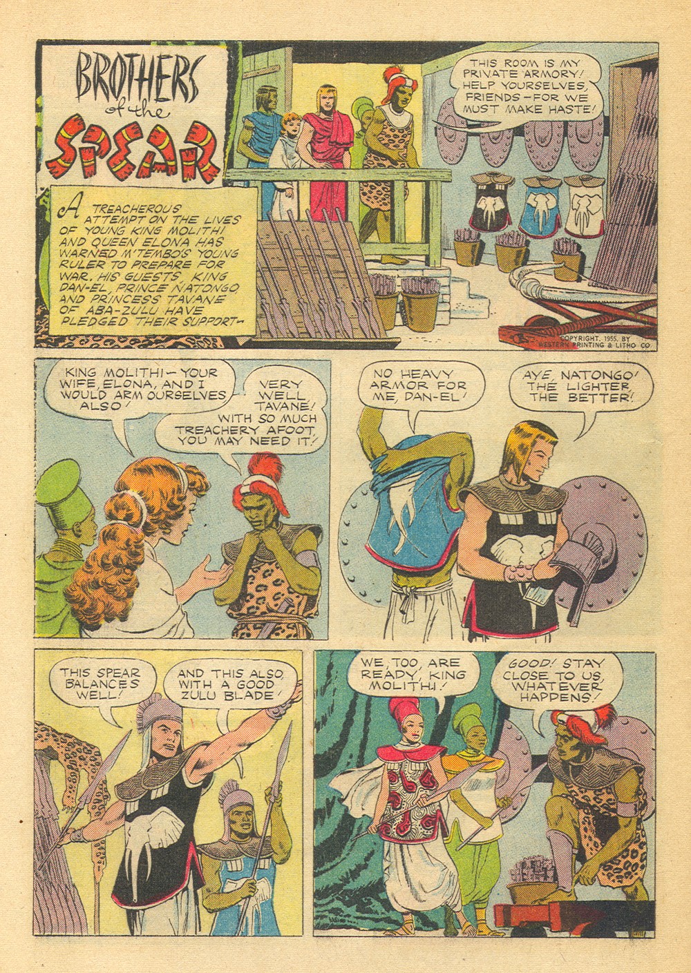 Read online Tarzan (1948) comic -  Issue #75 - 28