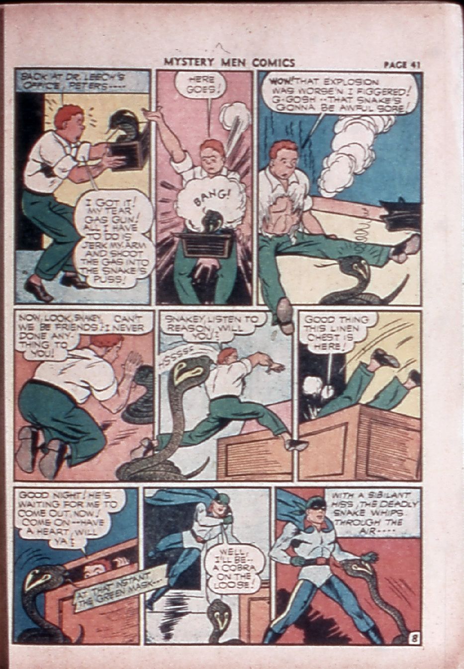 Read online Mystery Men Comics comic -  Issue #28 - 42