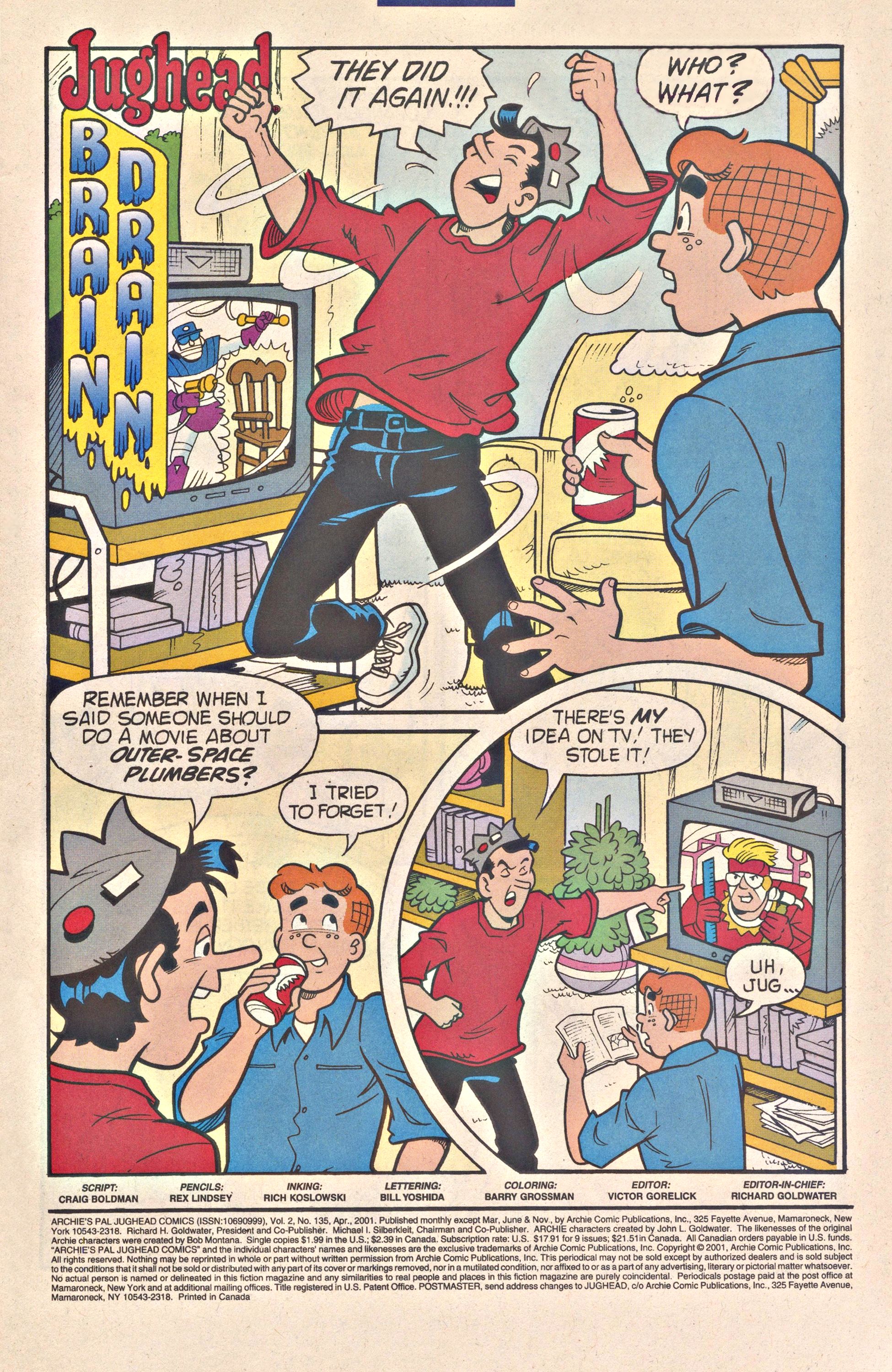 Read online Archie's Pal Jughead Comics comic -  Issue #135 - 3