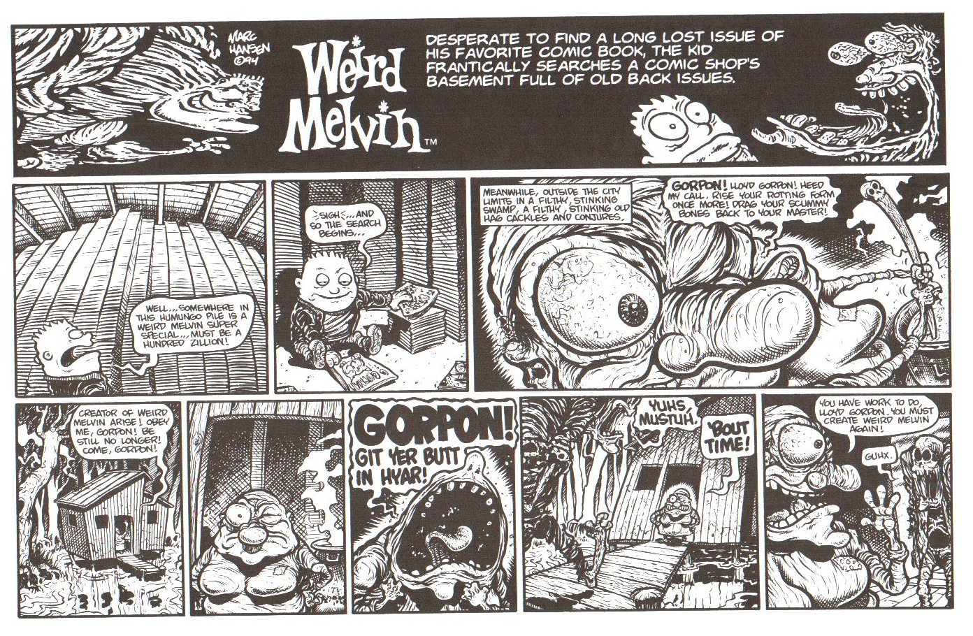Read online Weird Melvin comic -  Issue #1 - 27