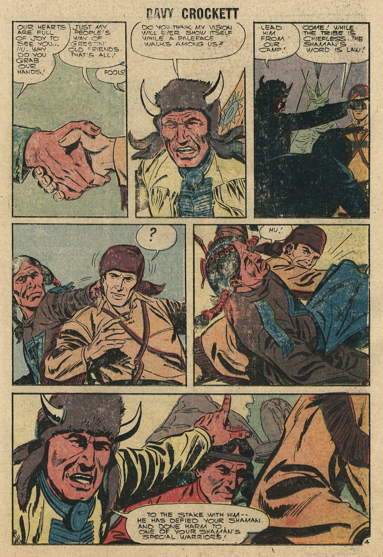 Read online Davy Crockett comic -  Issue #7 - 13
