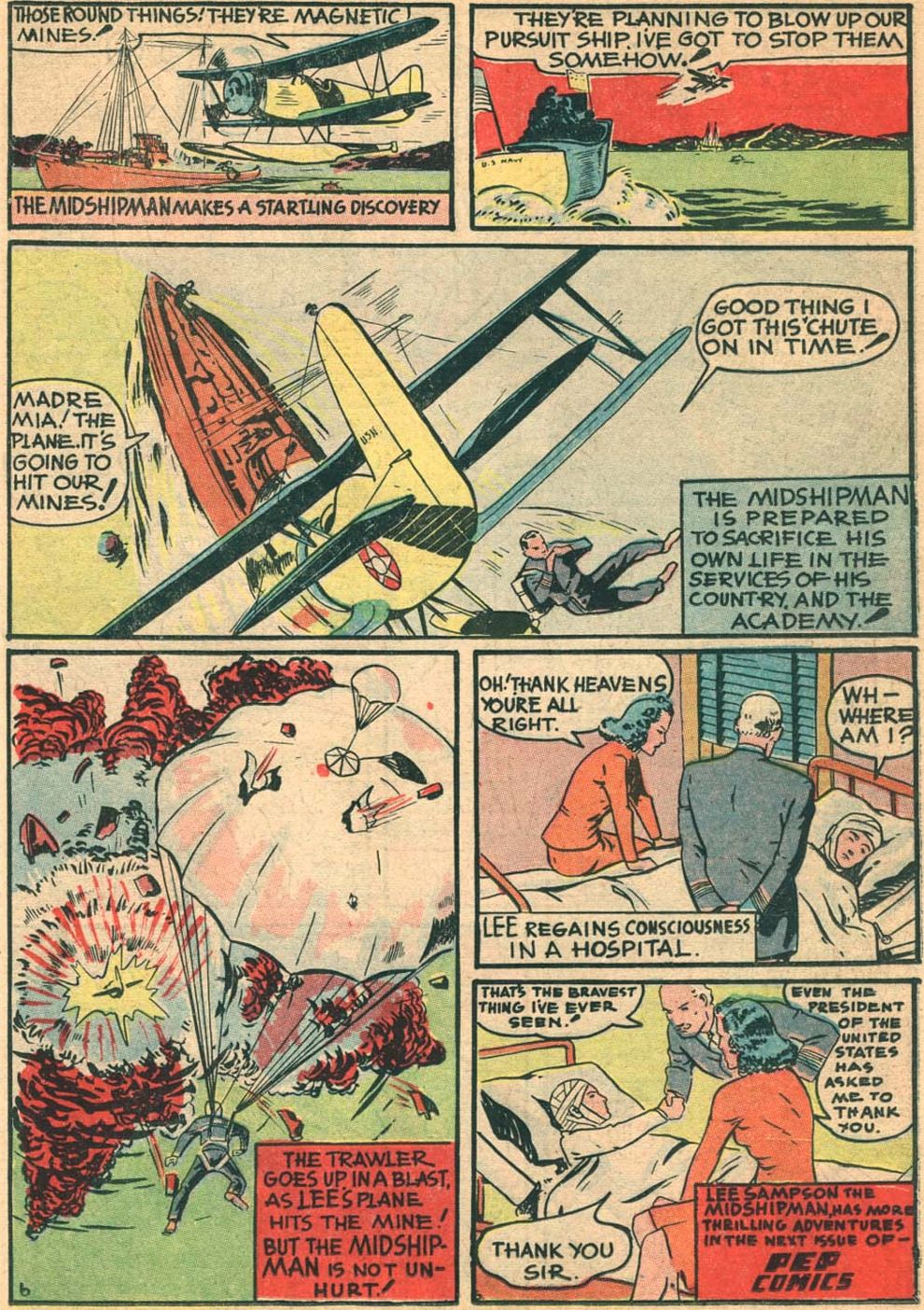 Read online Pep Comics comic -  Issue #3 - 47