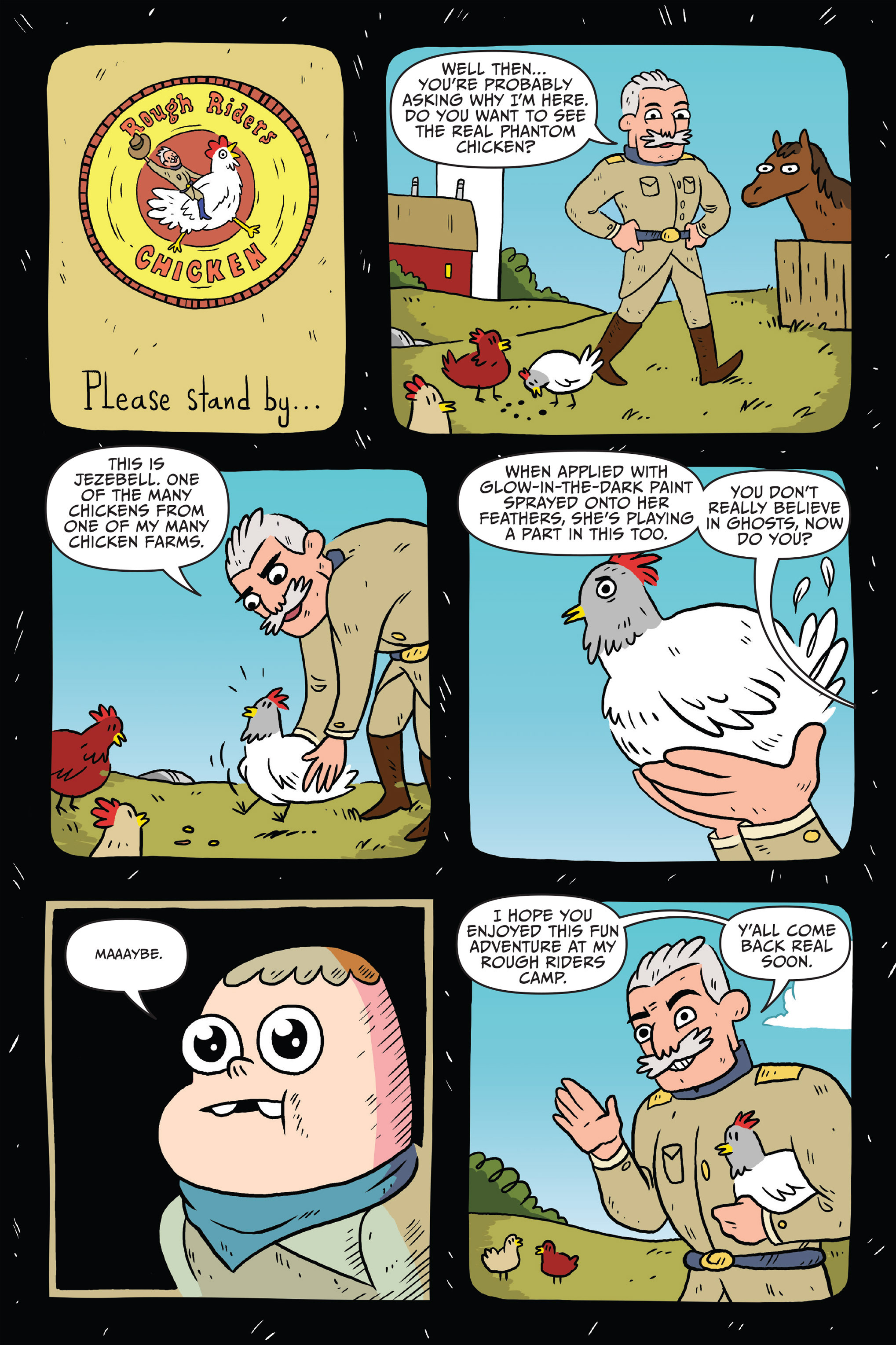 Read online Clarence: Chicken Phantom comic -  Issue # Full - 136