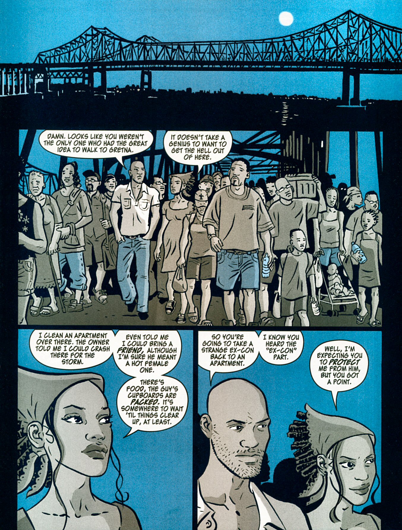 Read online Dark Rain: A New Orleans Story comic -  Issue # TPB - 106