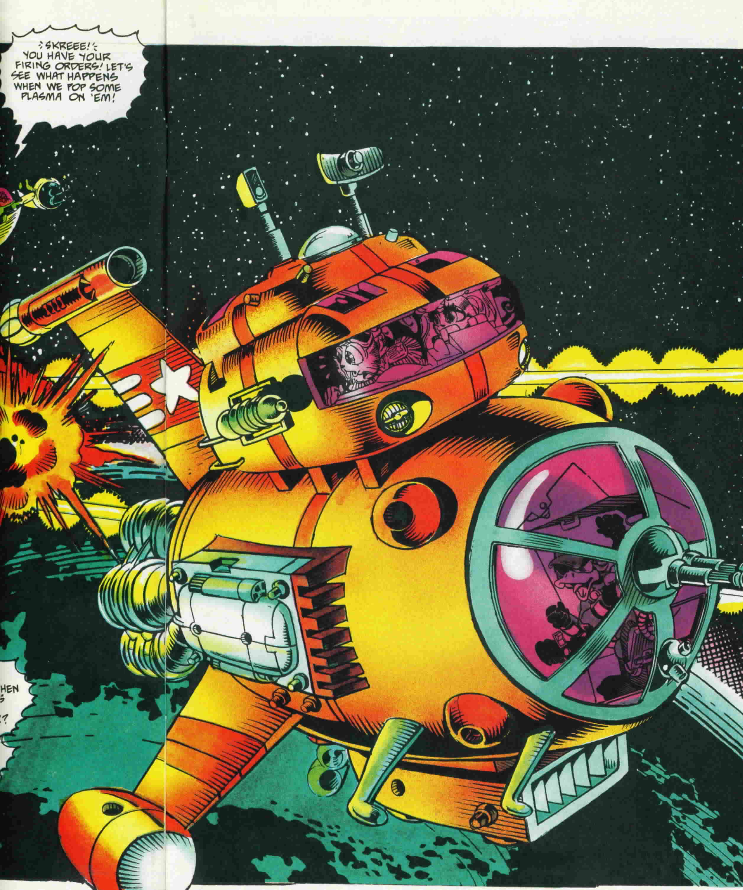 Read online Bucky O'Hare (1991) comic -  Issue #1 - 6