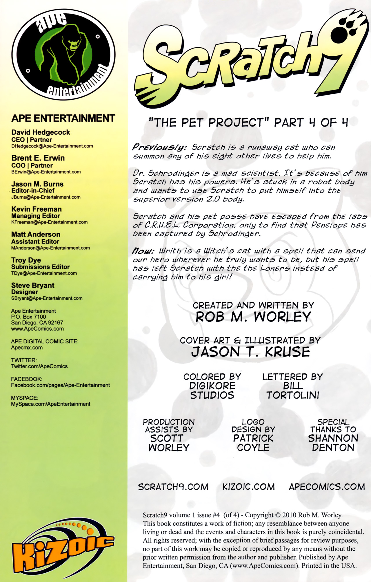 Read online Scratch9 comic -  Issue #4 - 2