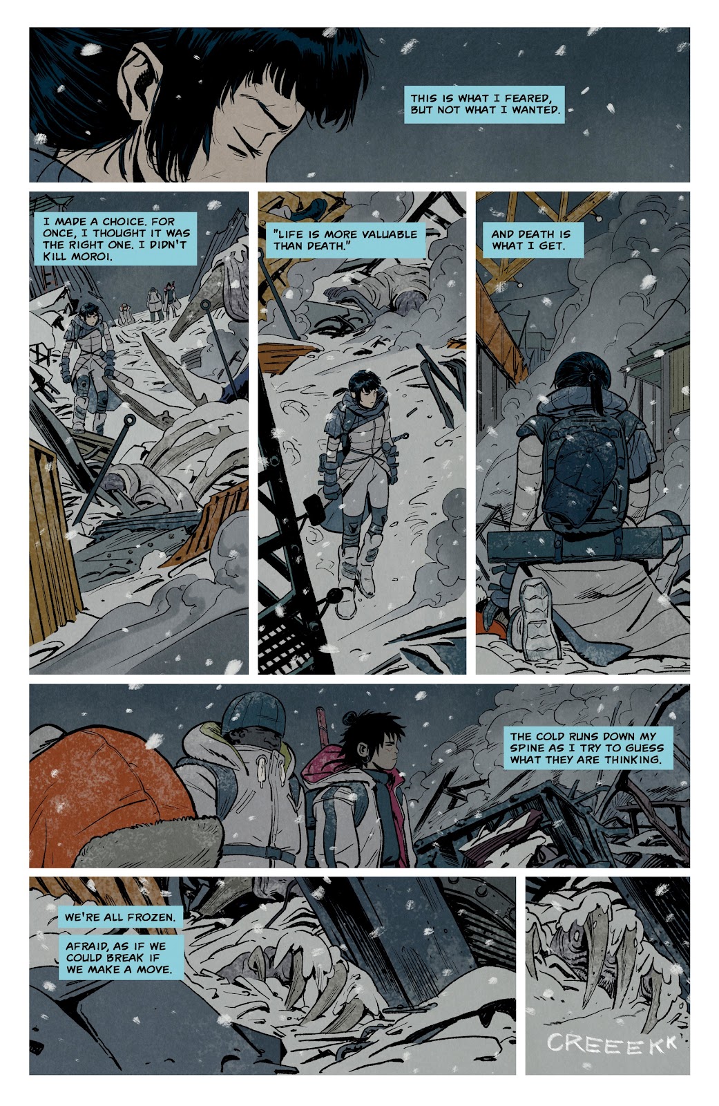 Giants: Ghosts of Winter issue TPB - Page 91