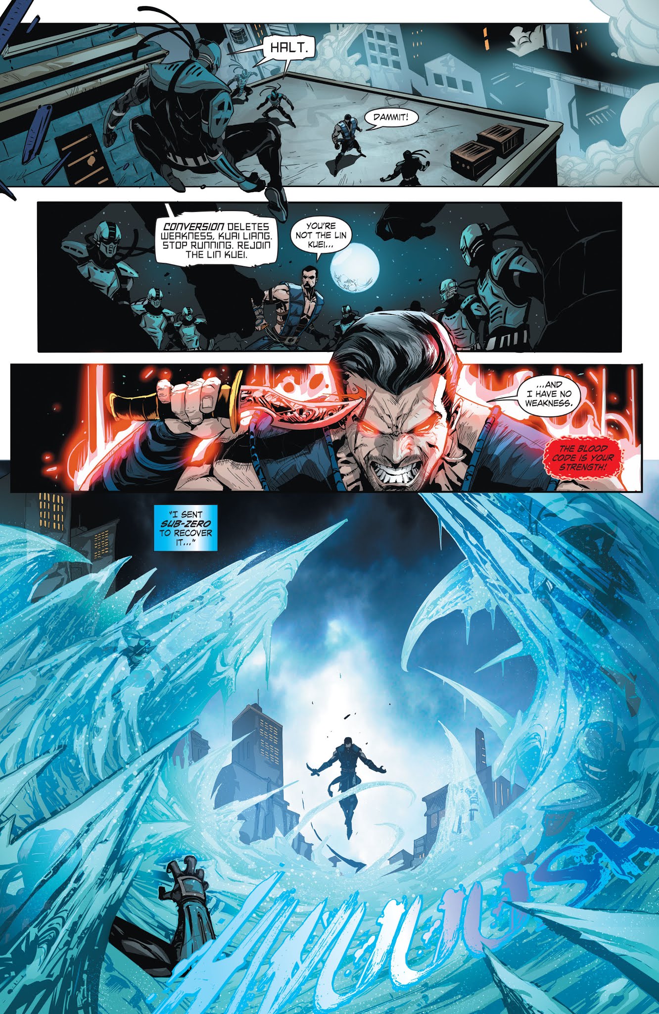 Read online Mortal Kombat X [I] comic -  Issue # _TPB 1 - 117