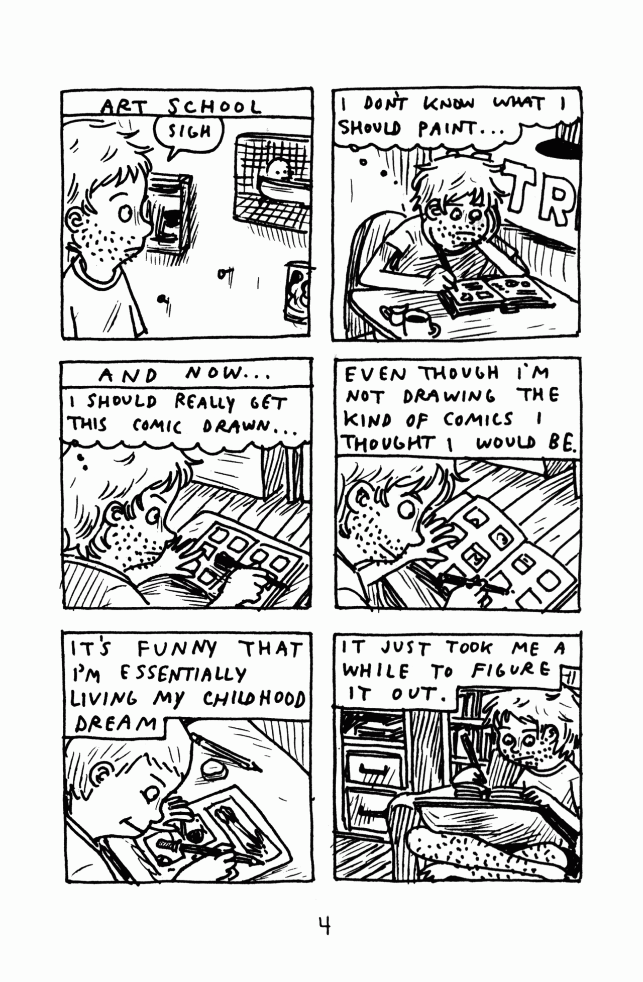 Read online Funny Misshapen Body: A Memoir comic -  Issue # TPB (Part 1) - 10