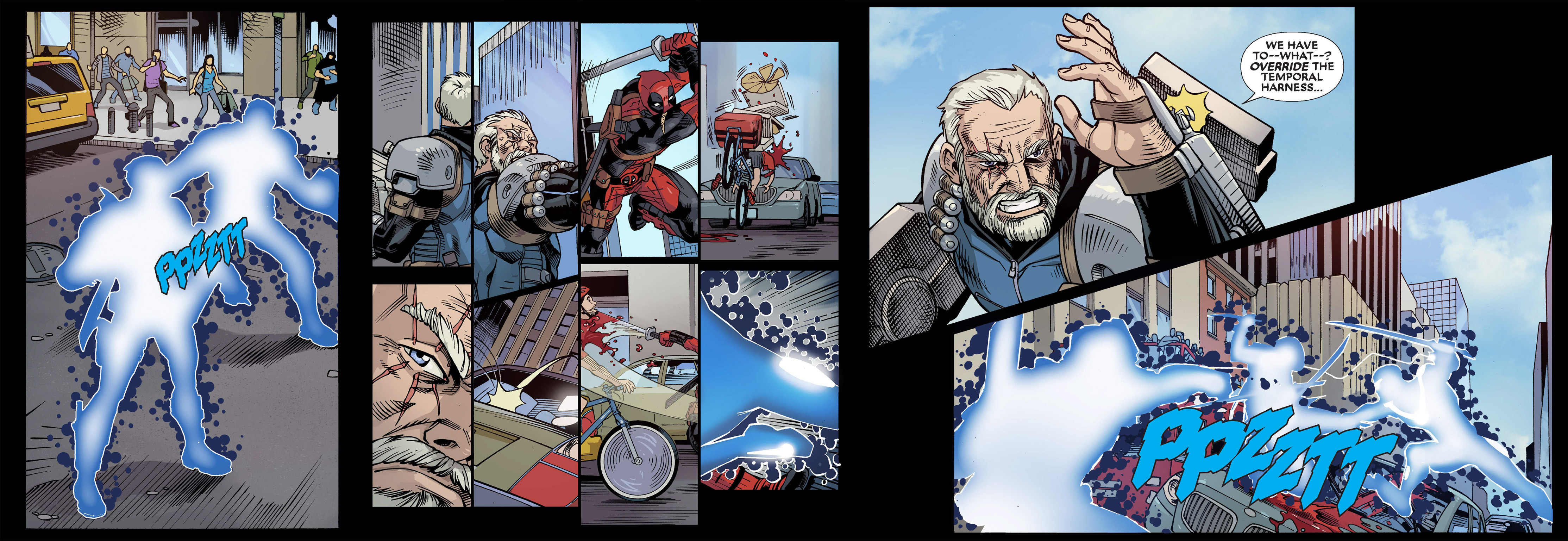 Read online Deadpool & Cable: Split Second Infinite Comic comic -  Issue #3 - 25