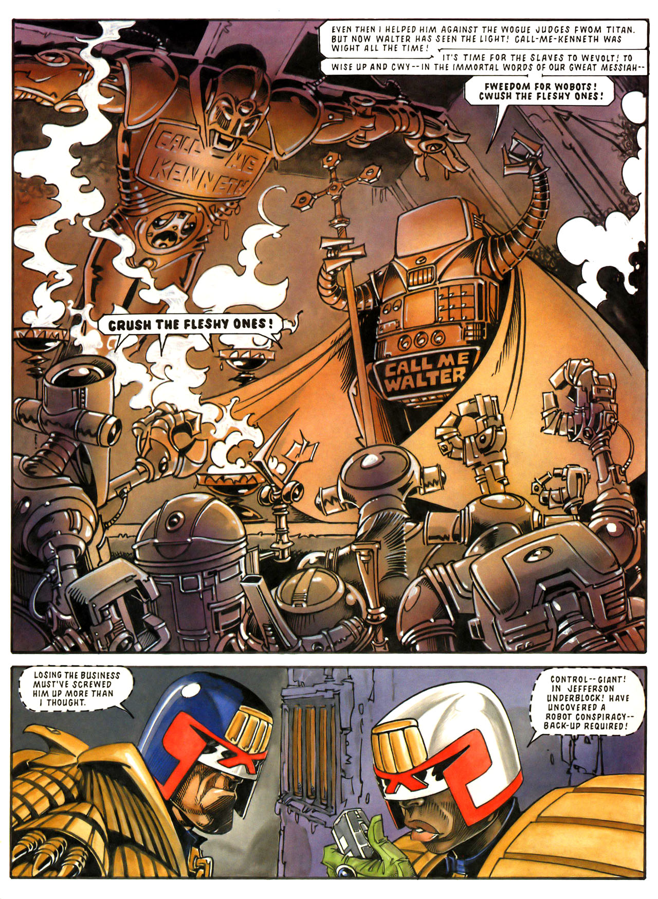 Read online Judge Dredd: The Megazine (vol. 2) comic -  Issue #52 - 5