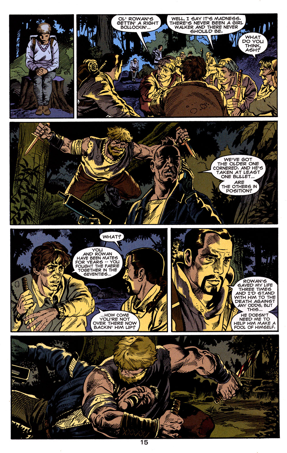 Read online Hunter:  The Age of Magic comic -  Issue #13 - 16