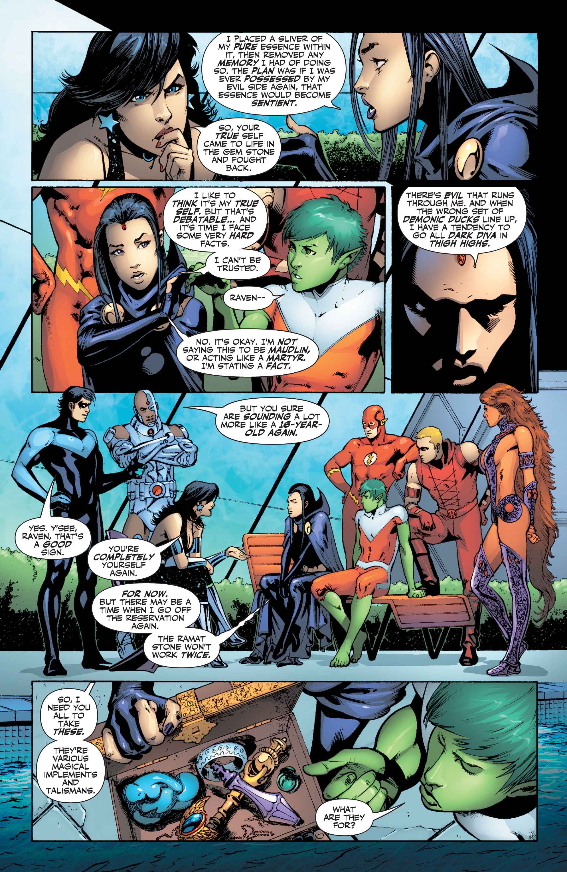 Read online Titans (2008) comic -  Issue #6 - 19