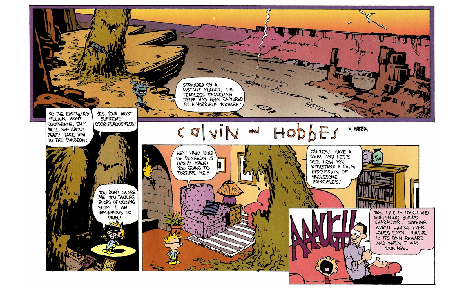 Calvin and Hobbes issue 10 - Page 122
