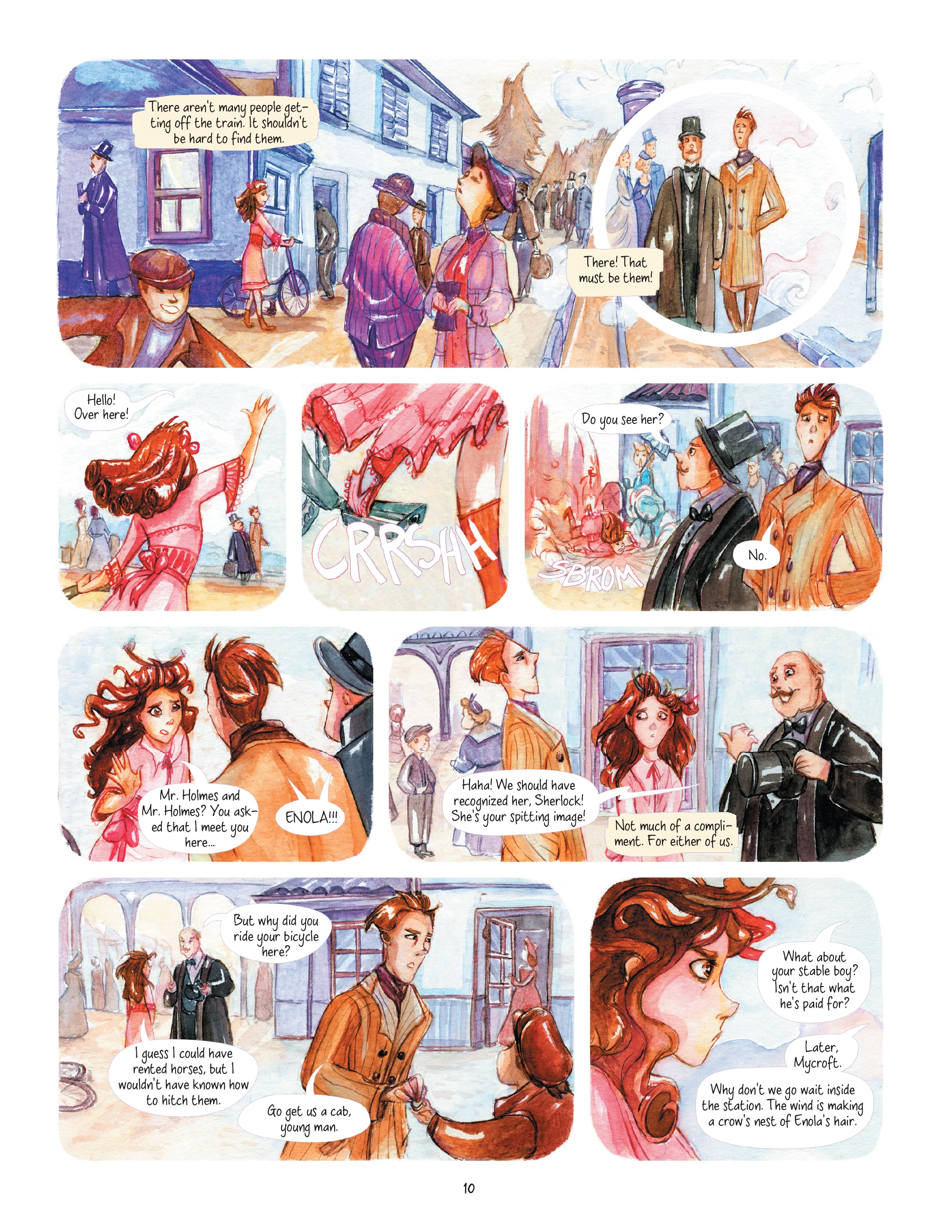 Read online An Enola Holmes Mystery comic -  Issue #1 - 12