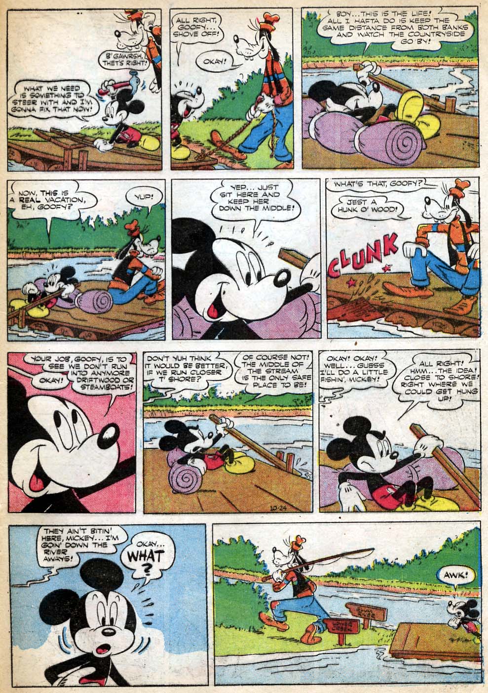 Read online Walt Disney's Comics and Stories comic -  Issue #61 - 48