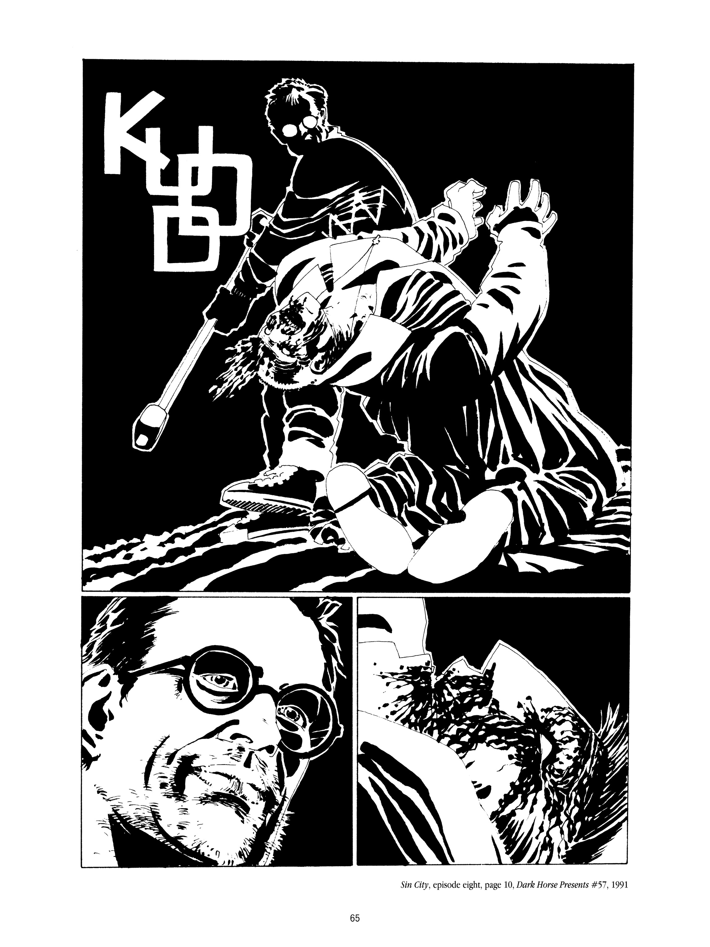 Read online Frank Miller: The Art of Sin City comic -  Issue # TPB - 70