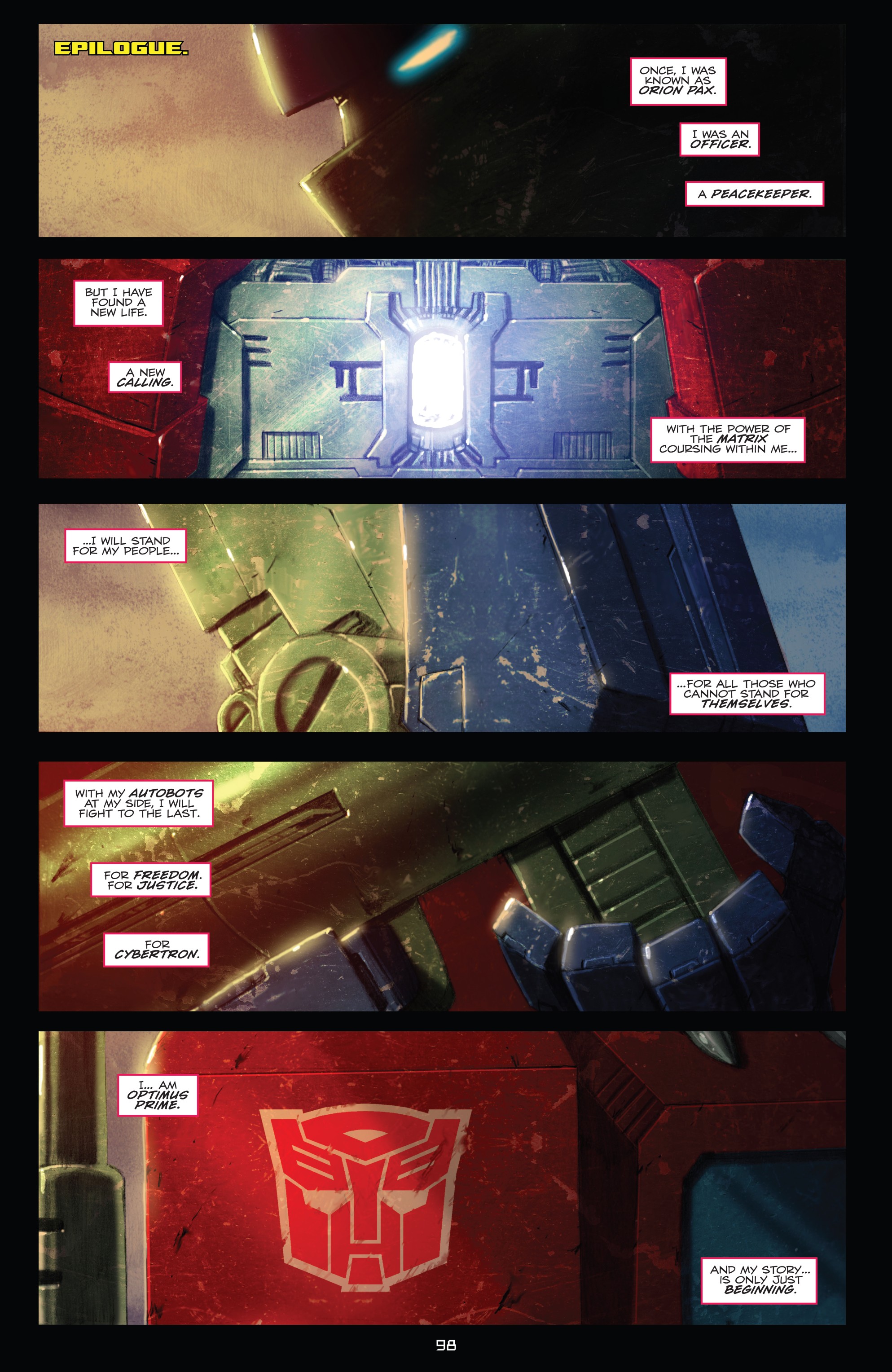 Read online Transformers: The IDW Collection Phase Two comic -  Issue # TPB 5 (Part 1) - 96
