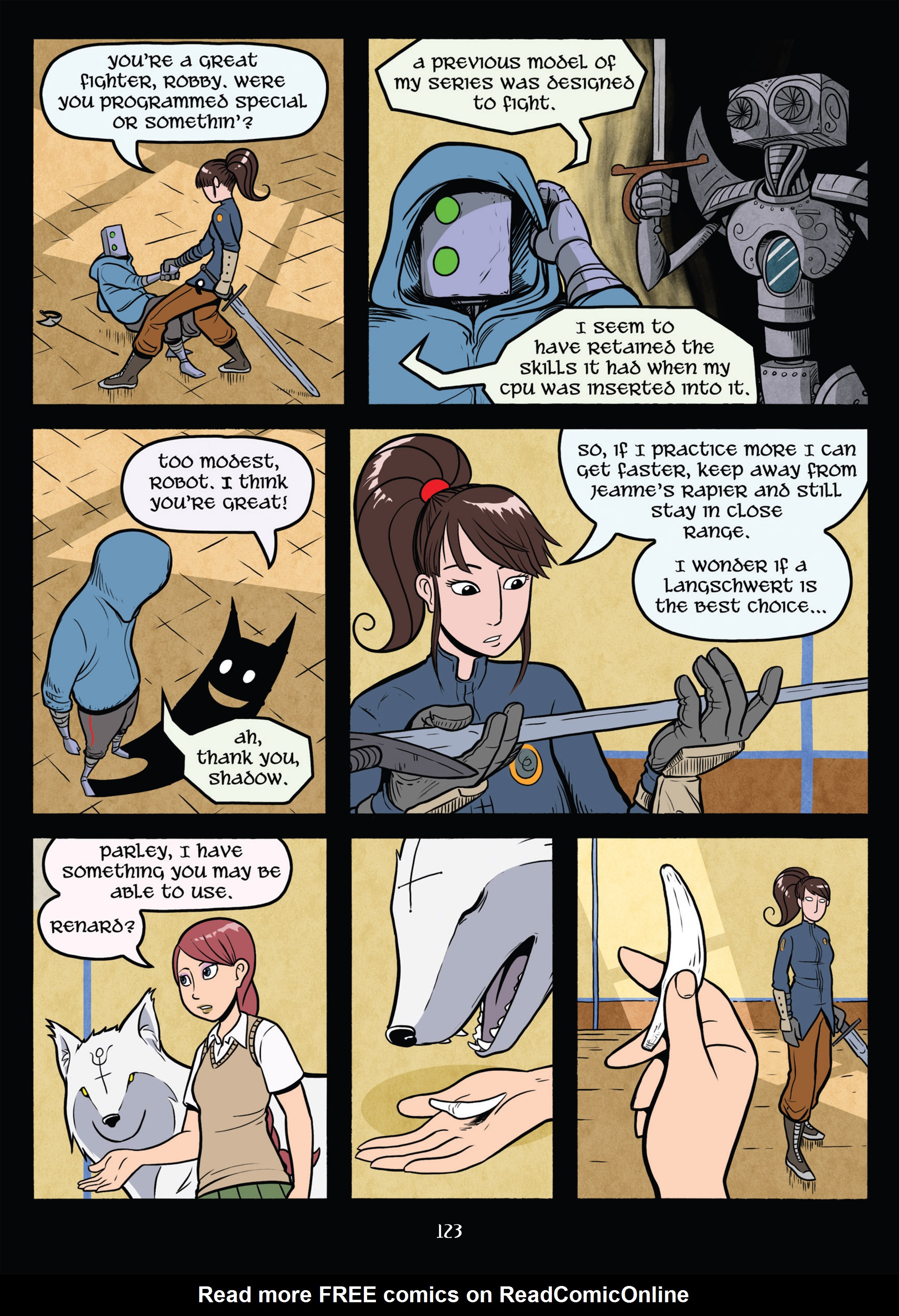 Read online Gunnerkrigg Court comic -  Issue # TPB 4 (Part 2) - 23