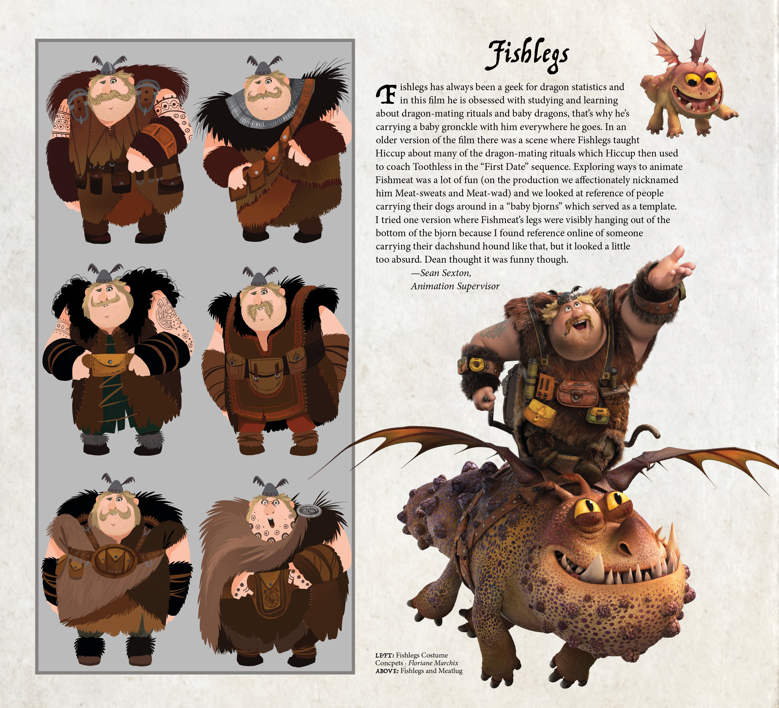 Read online The Art of How to Train Your Dragon: The Hidden World comic -  Issue # TPB - 63