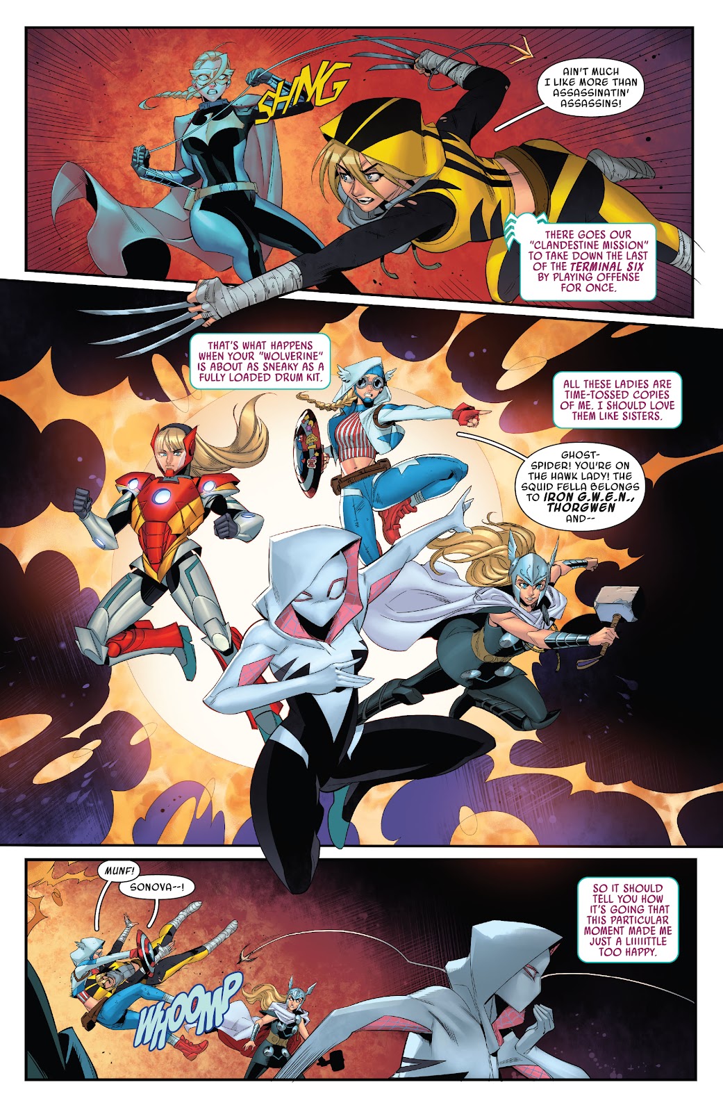 Spider-Gwen: Gwenverse issue 4 - Page 5