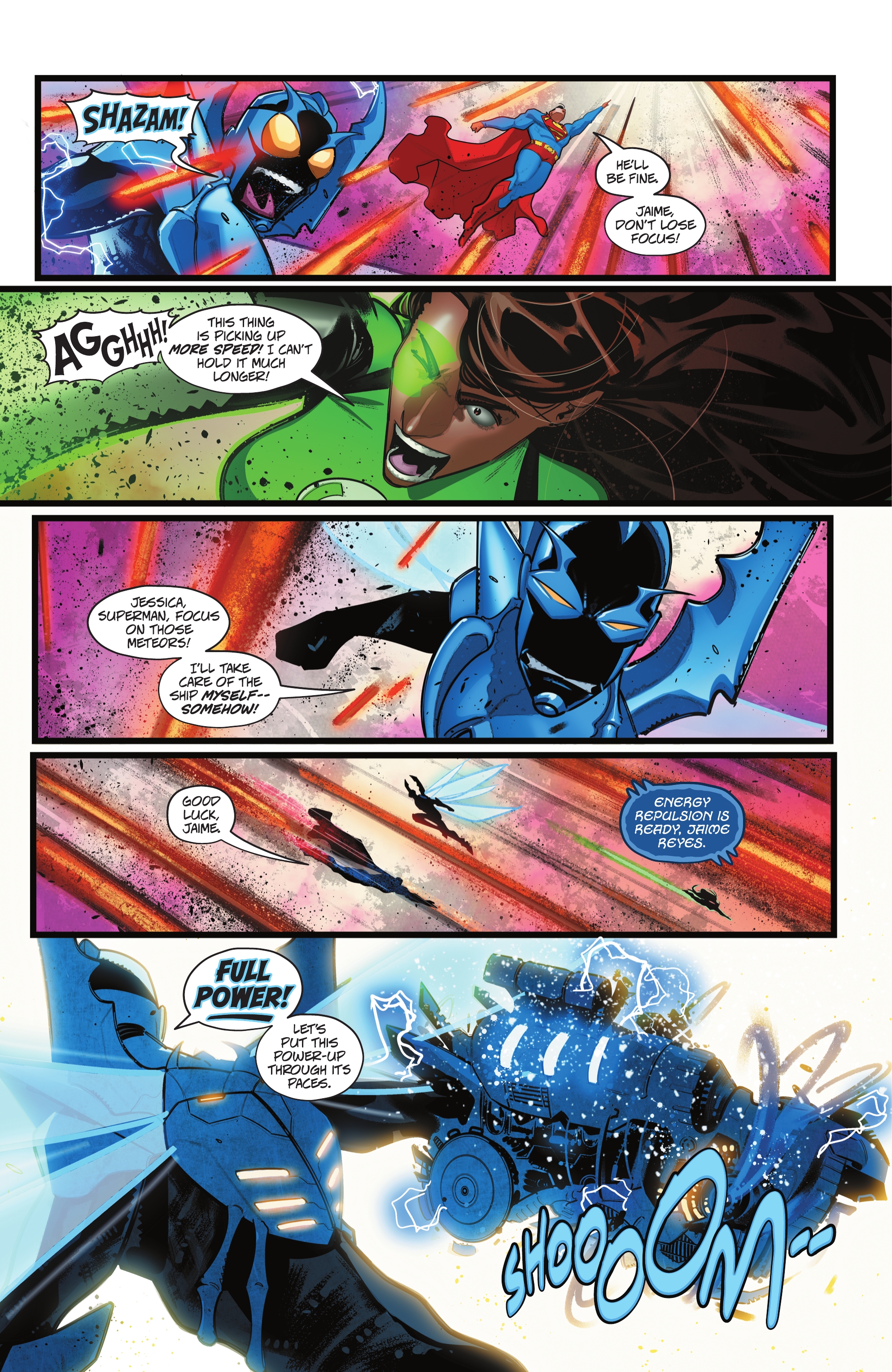 Read online Blue Beetle: Graduation Day comic -  Issue #6 - 7