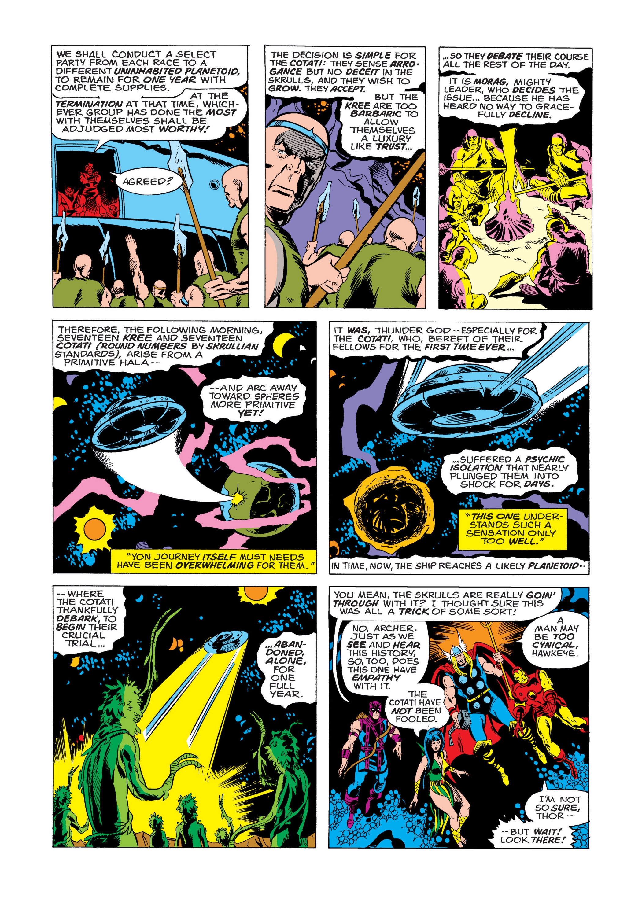 Read online Marvel Masterworks: The Avengers comic -  Issue # TPB 14 (Part 2) - 54