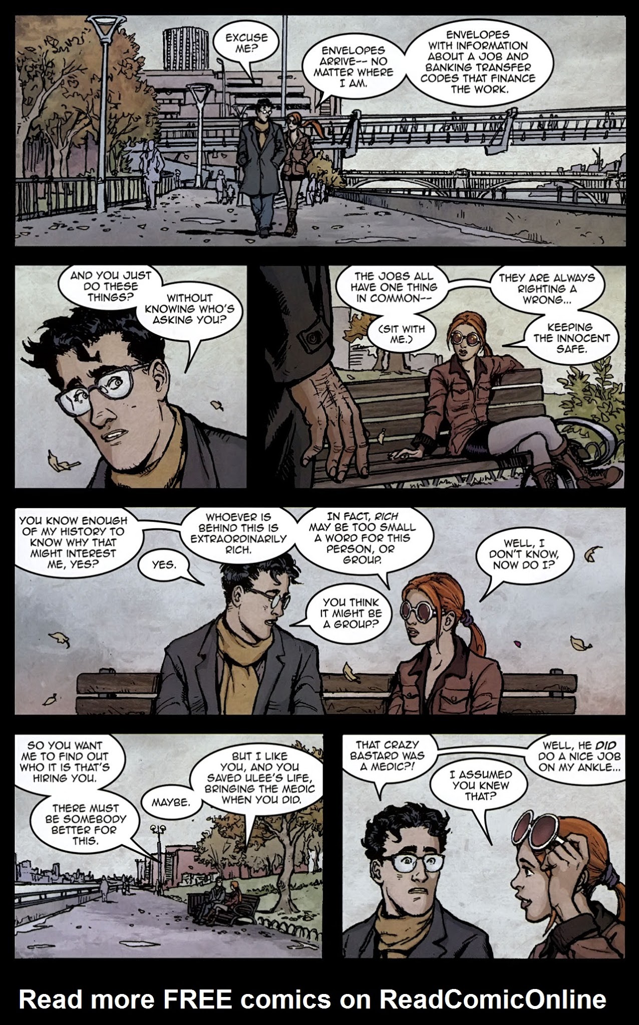 Read online The Circle (2007) comic -  Issue #5 - 21