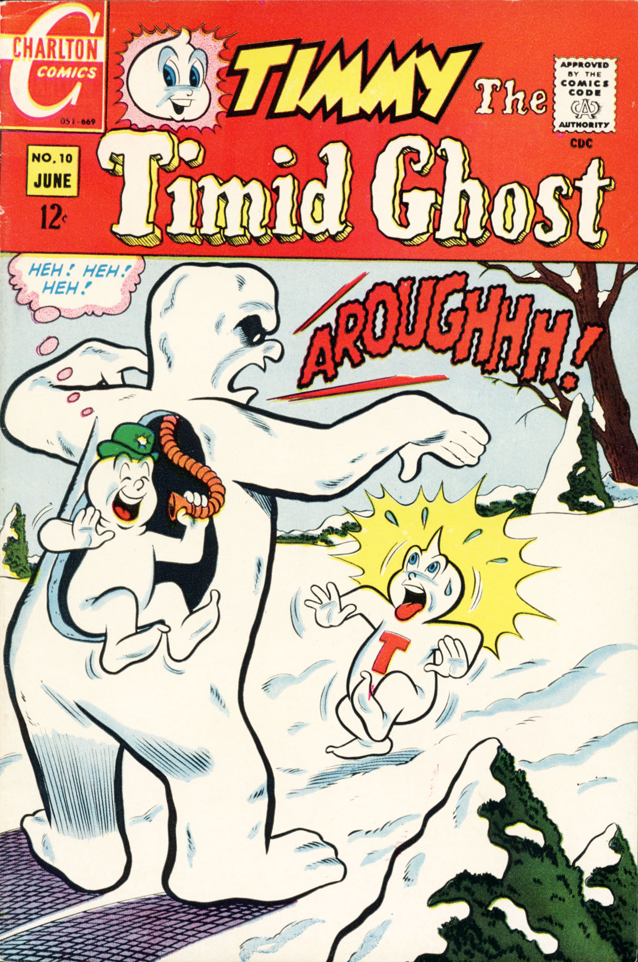 Read online Timmy the Timid Ghost comic -  Issue #10 - 1