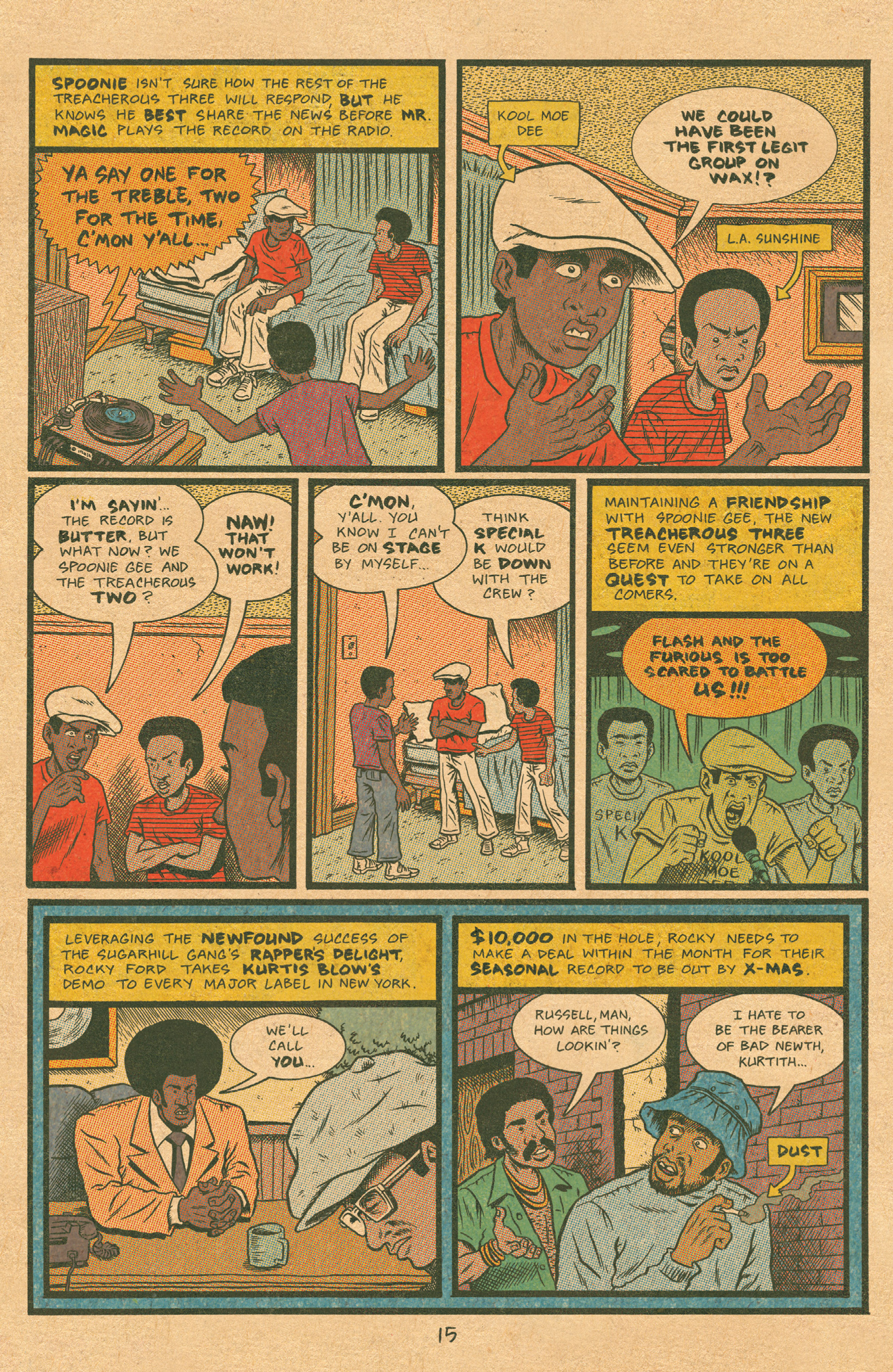 Read online Hip Hop Family Tree (2015) comic -  Issue #2 - 17