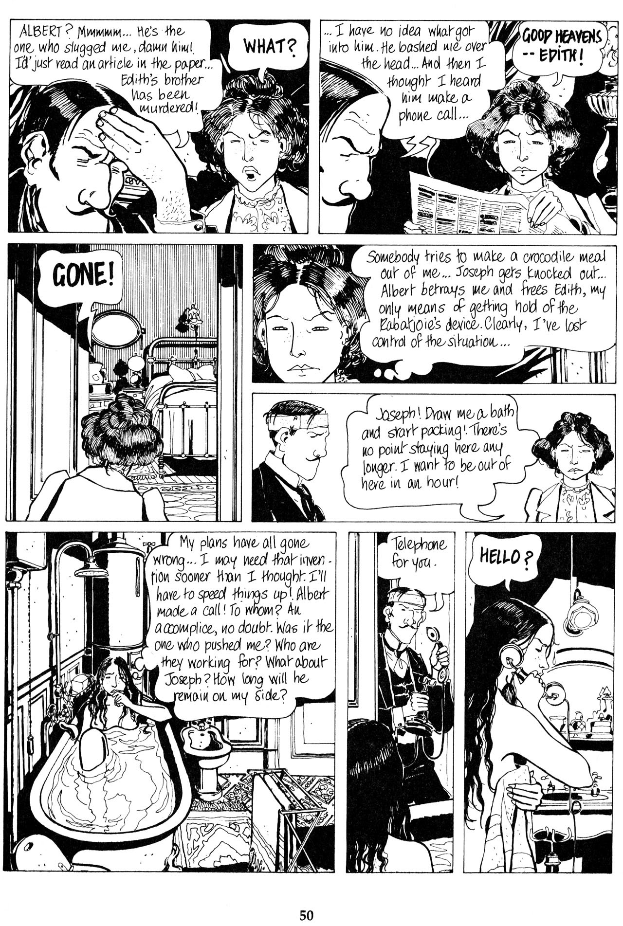 Read online The Extraordinary Adventures of Adele Blanc-Sec comic -  Issue #1 - 31