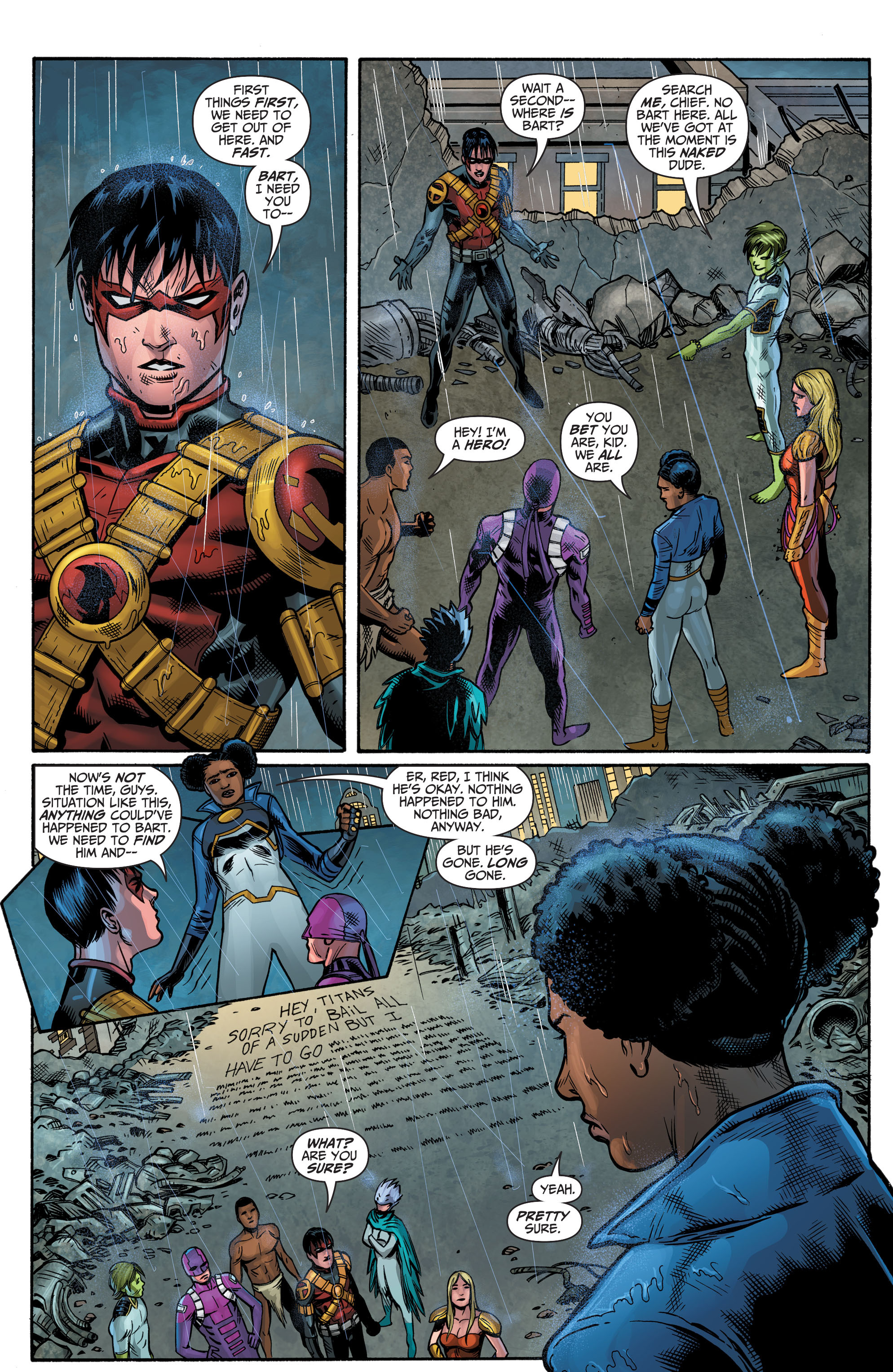 Read online Teen Titans (2014) comic -  Issue #16 - 17