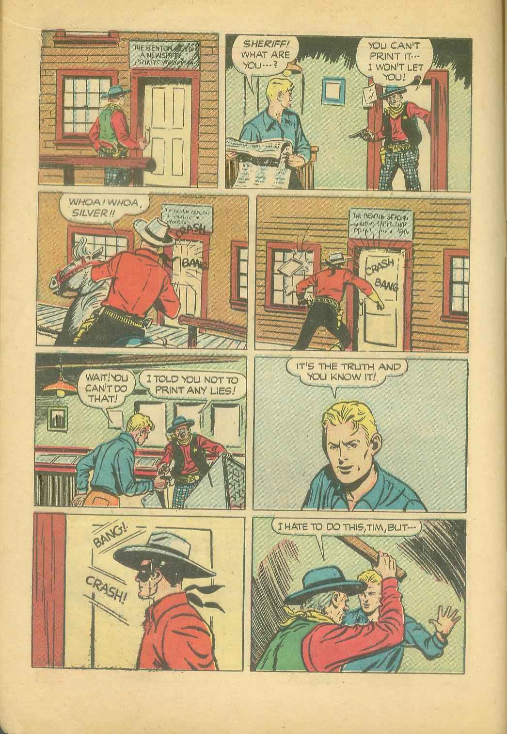 Read online The Lone Ranger (1948) comic -  Issue #12 - 14