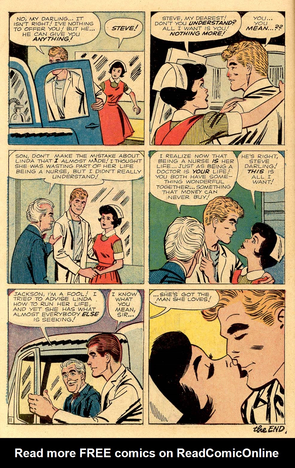 Read online Linda Carter, Student Nurse comic -  Issue #6 - 13