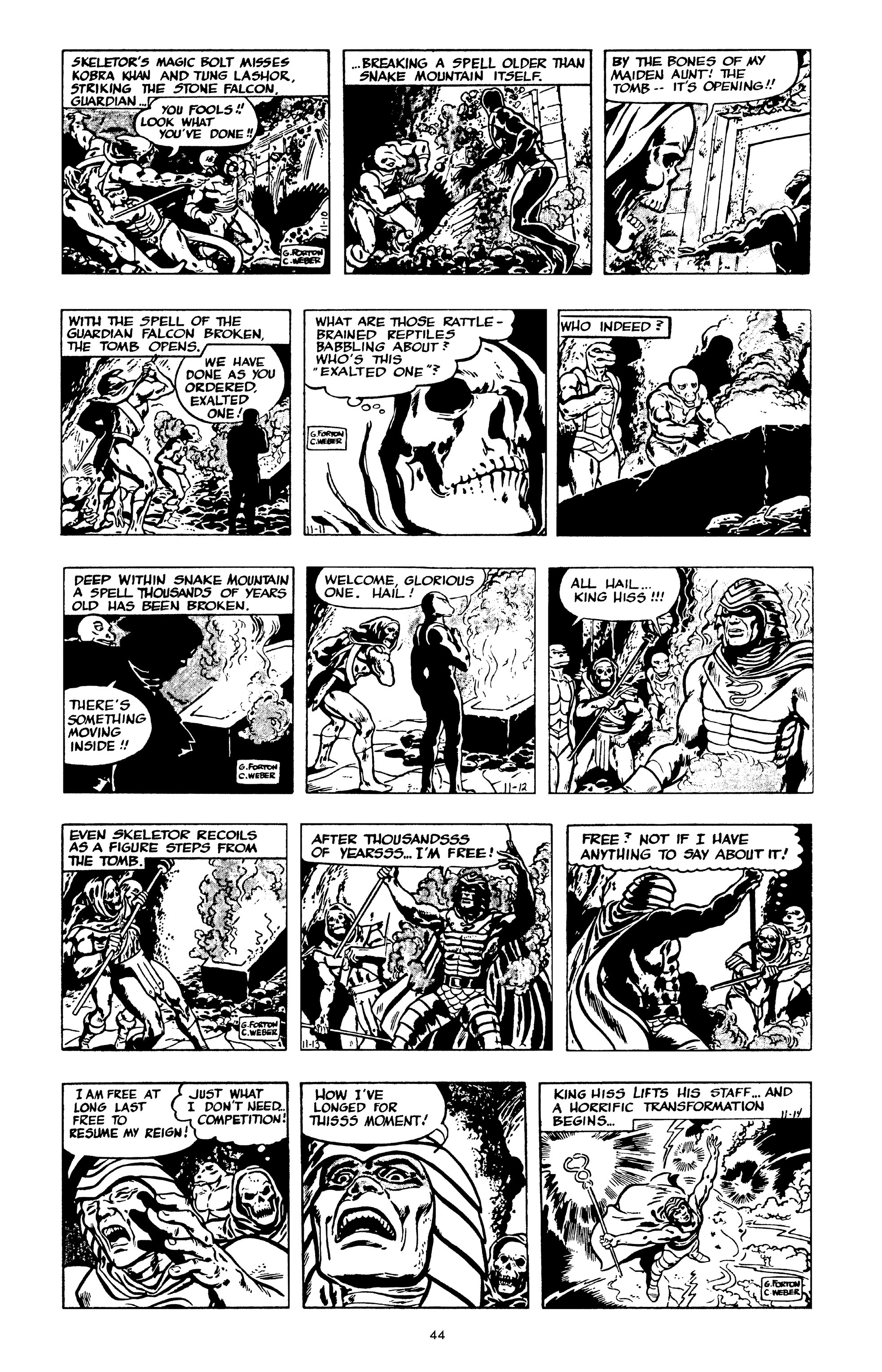 Read online He-Man and the Masters of the Universe: The Newspaper Comic Strips comic -  Issue # TPB (Part 1) - 44