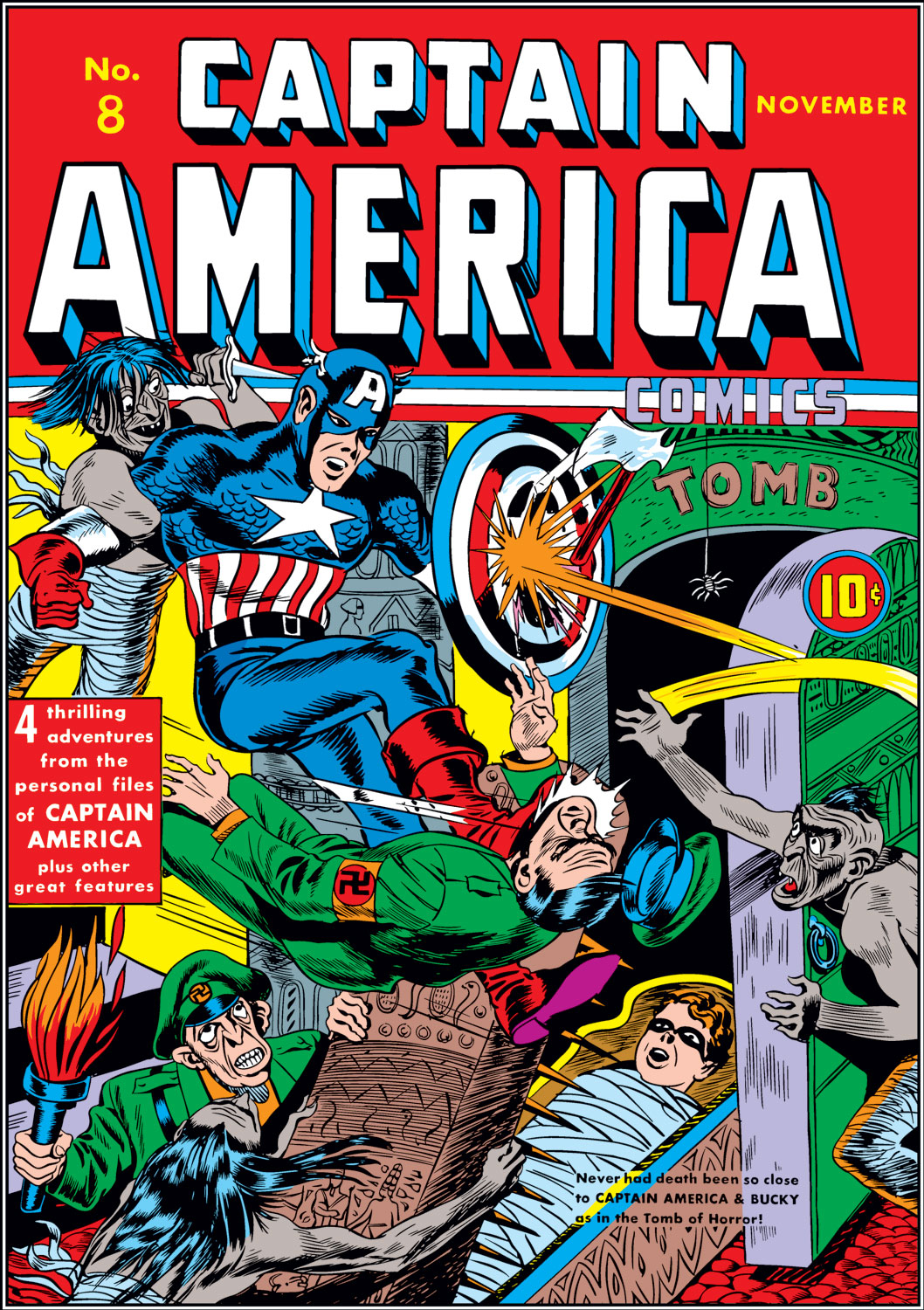 Captain America Comics 8 Page 0