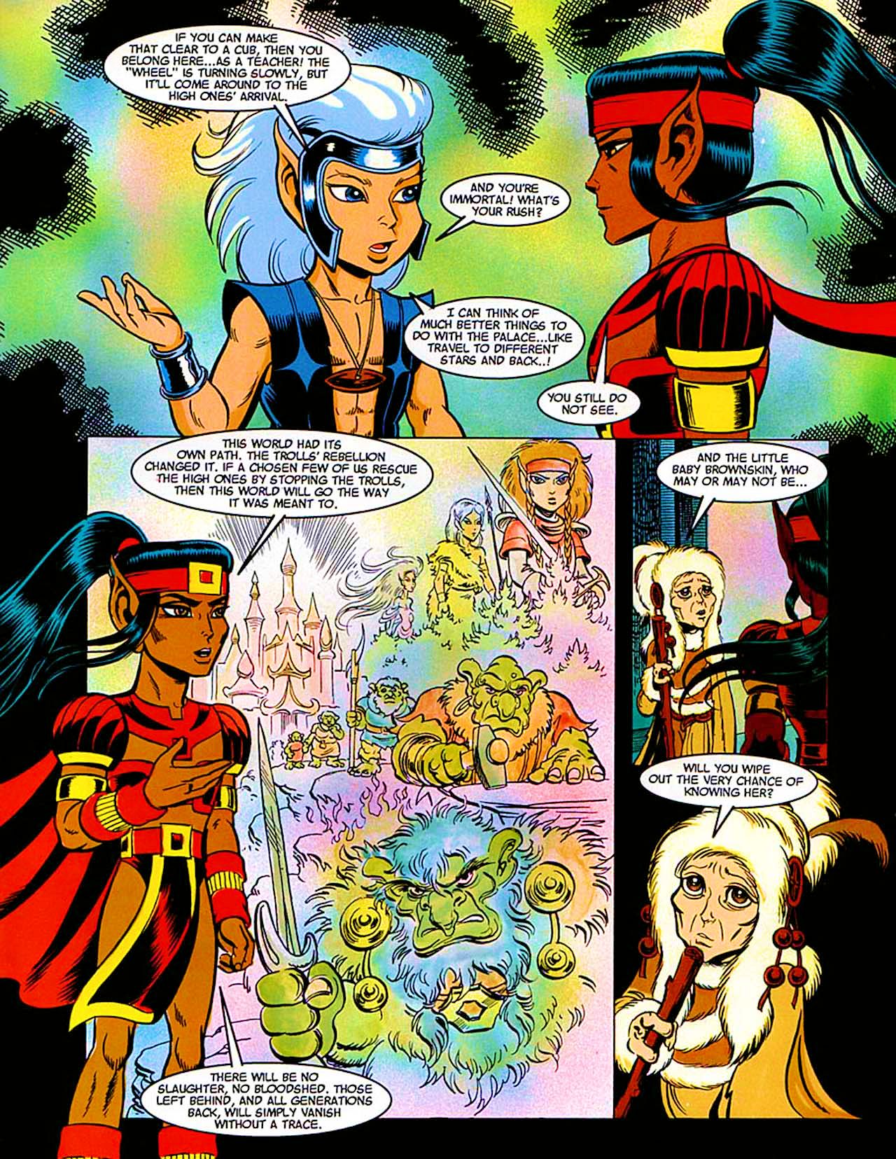 Read online ElfQuest: Kings of the Broken Wheel comic -  Issue #6 - 26