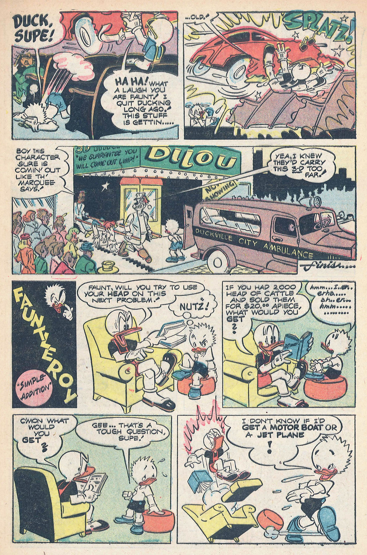 Read online Super Duck Comics comic -  Issue #56 - 5