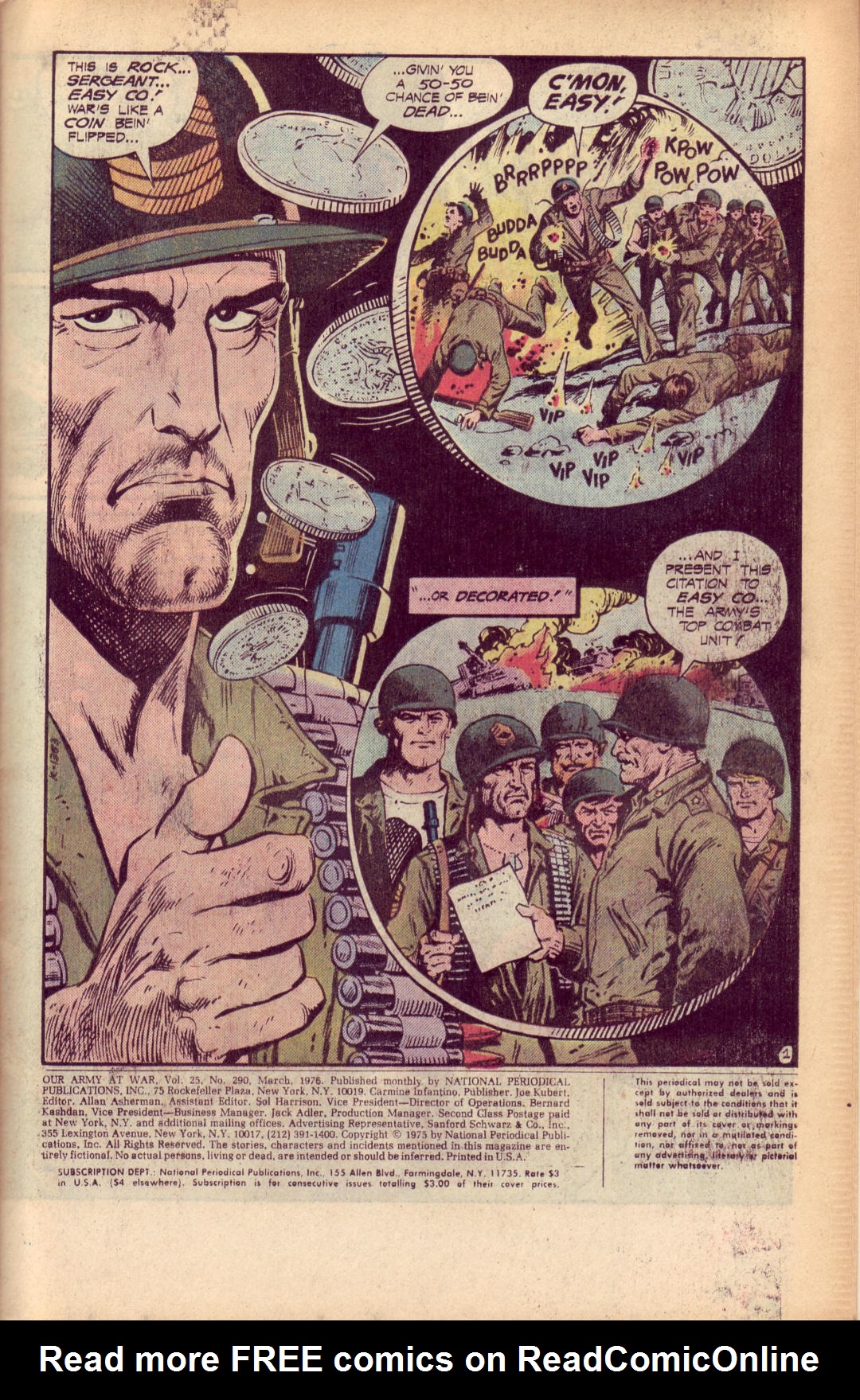 Read online Our Army at War (1952) comic -  Issue #290 - 3