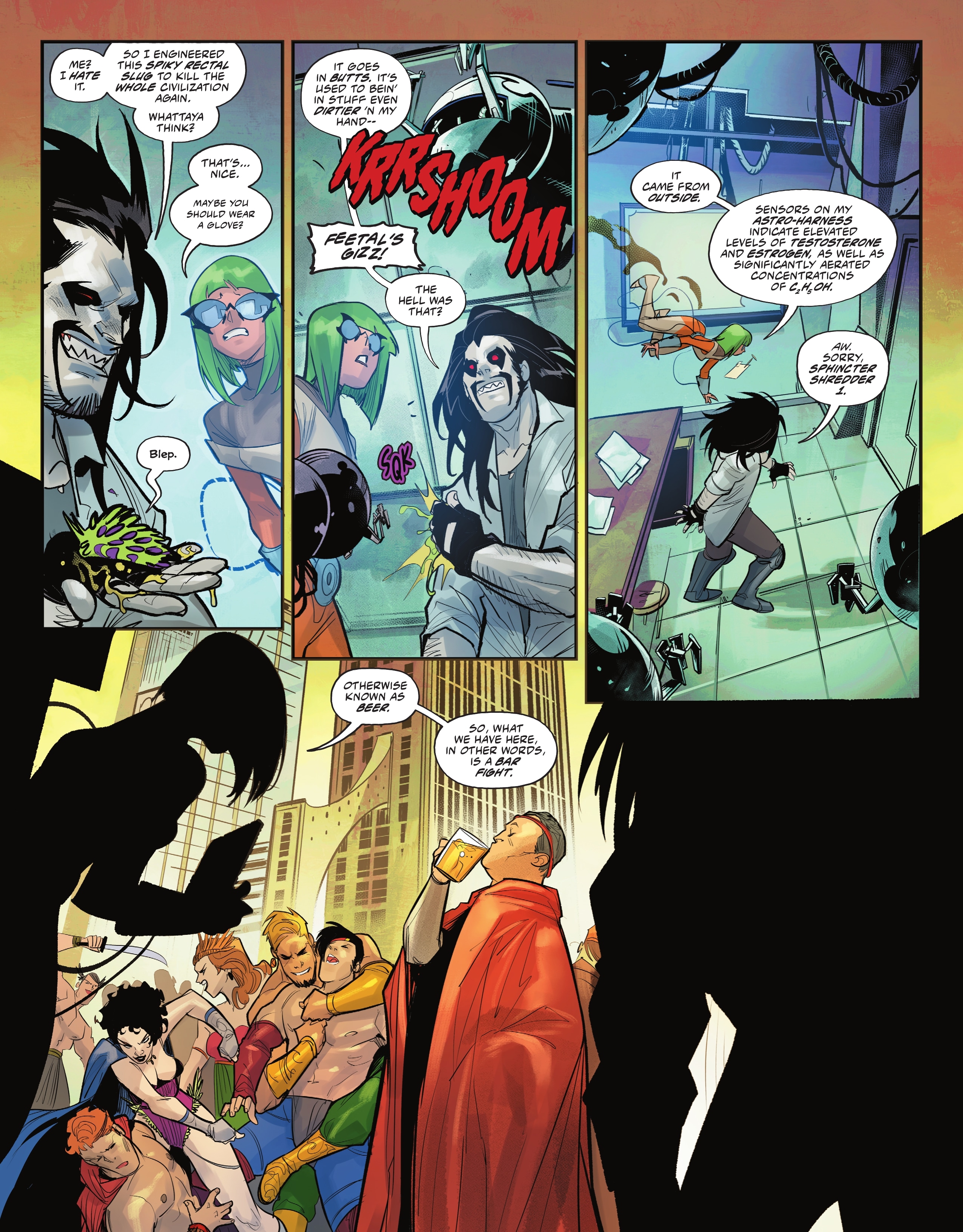 Read online Superman vs. Lobo comic -  Issue #2 - 10