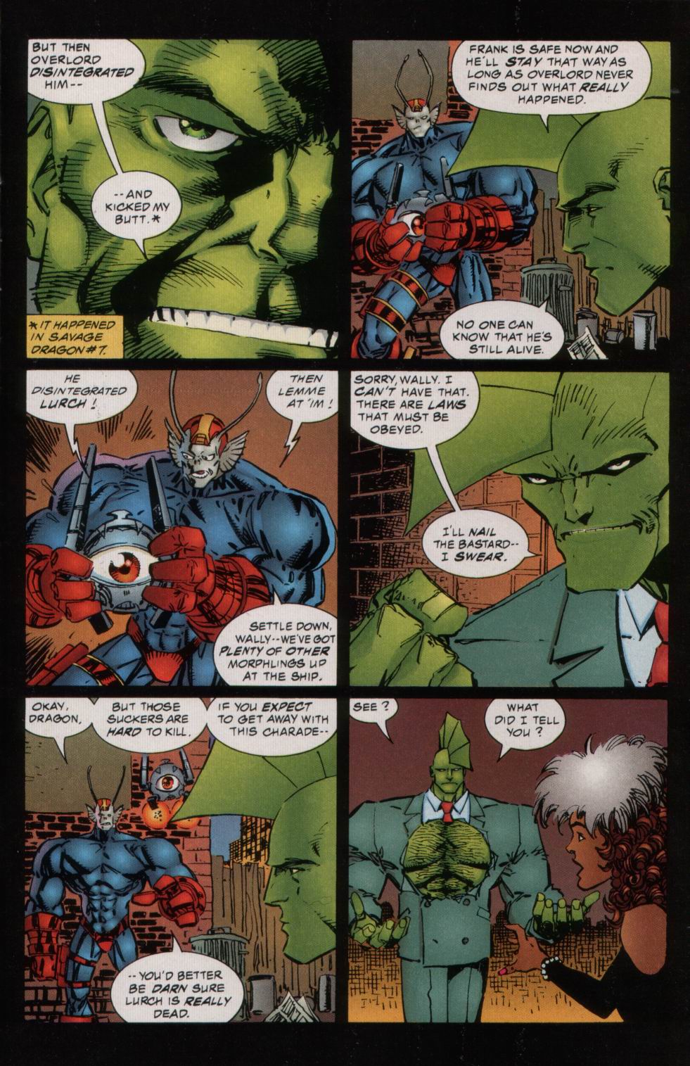 Read online The Savage Dragon (1993) comic -  Issue #11 - 13