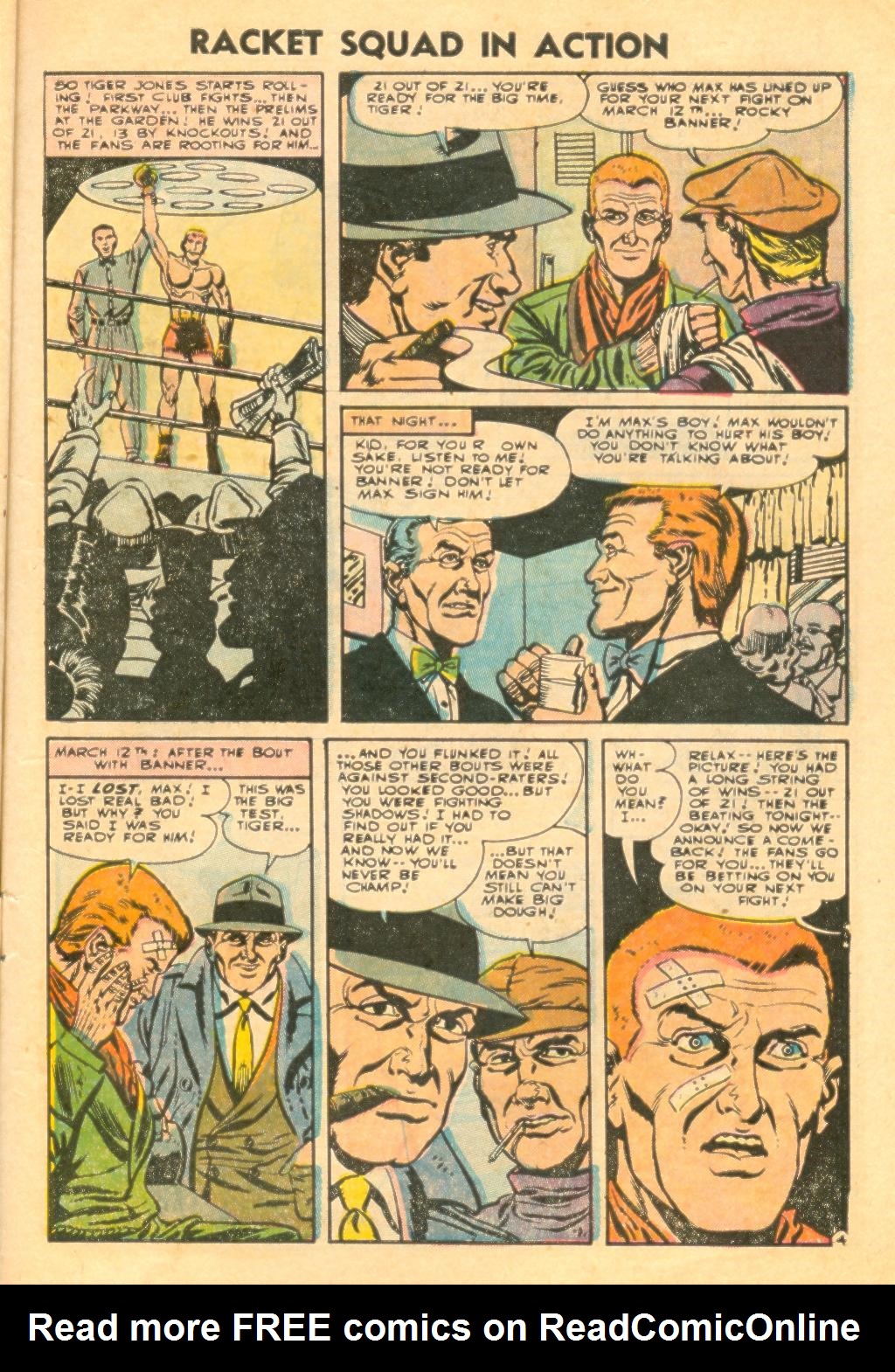 Read online Racket Squad in Action comic -  Issue #19 - 7