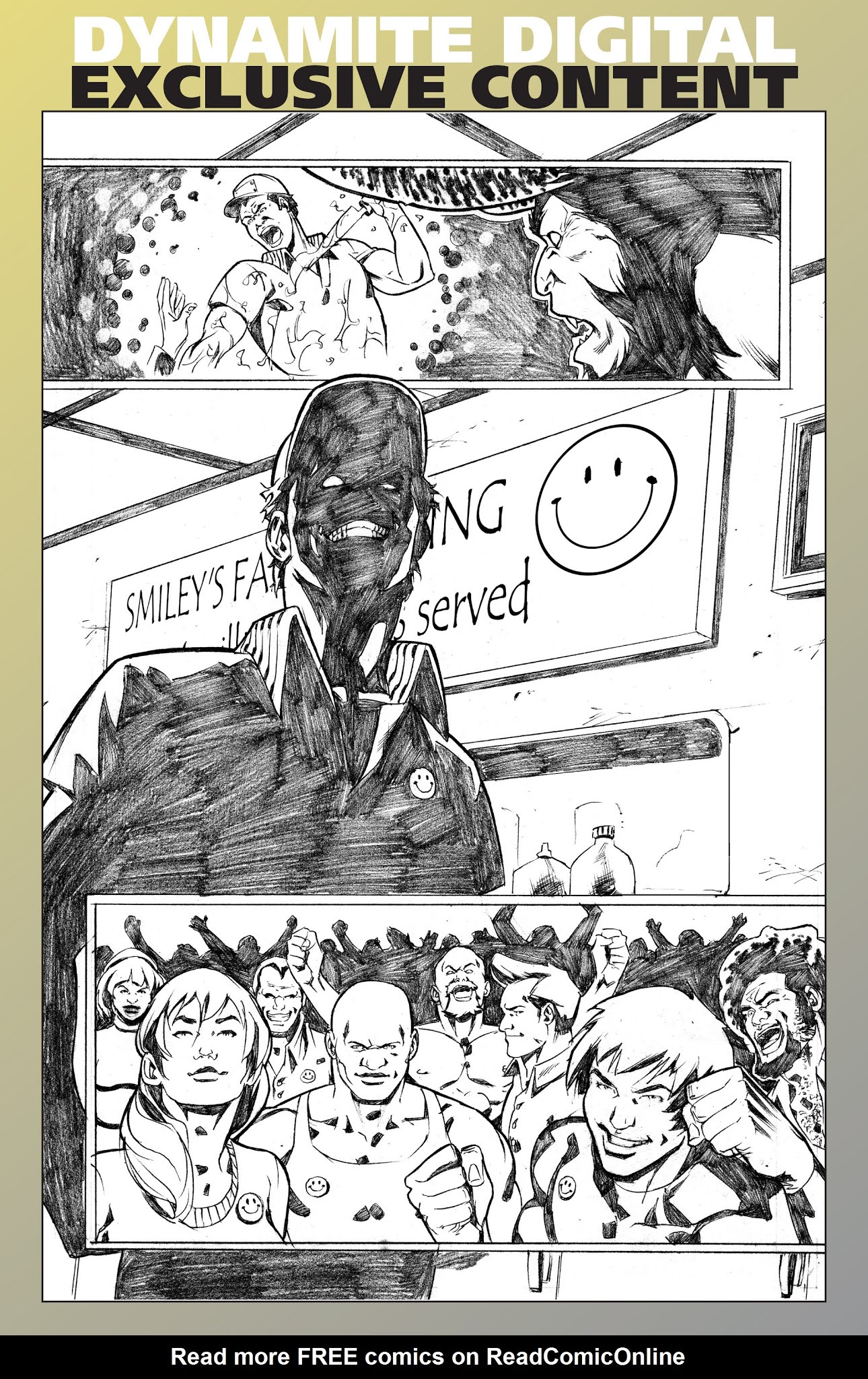 Read online Chaos!: Smiley the Psychotic Button comic -  Issue # Full - 34