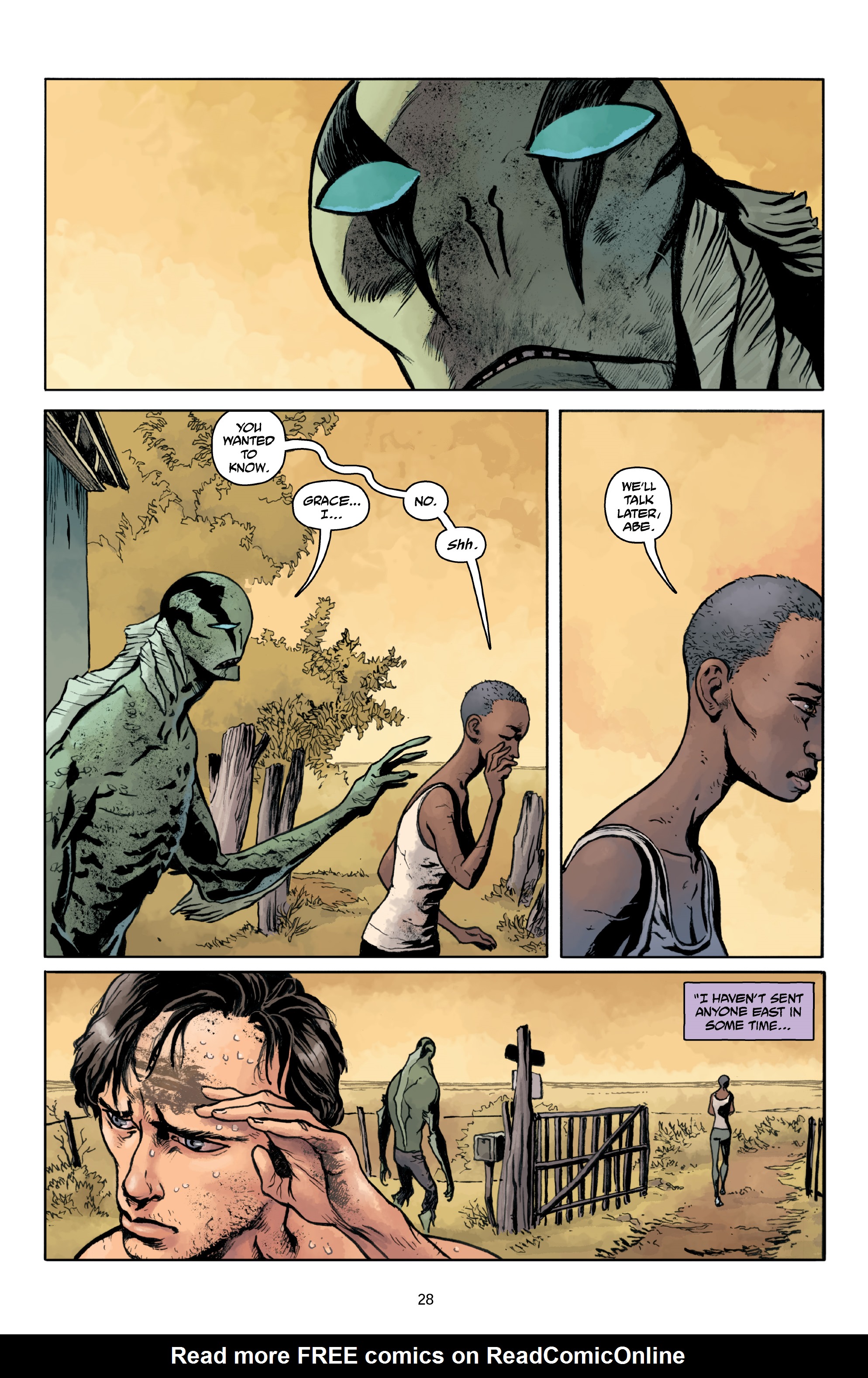 Read online Abe Sapien comic -  Issue # _TPB Dark and Terrible 2 (Part 1) - 30