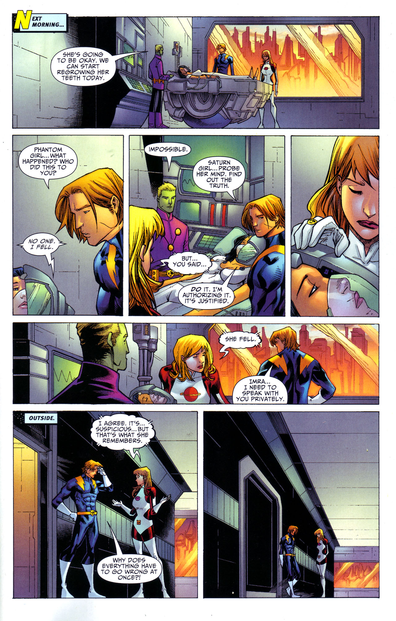 Read online Legion of Super-Heroes (2005) comic -  Issue #49 - 22