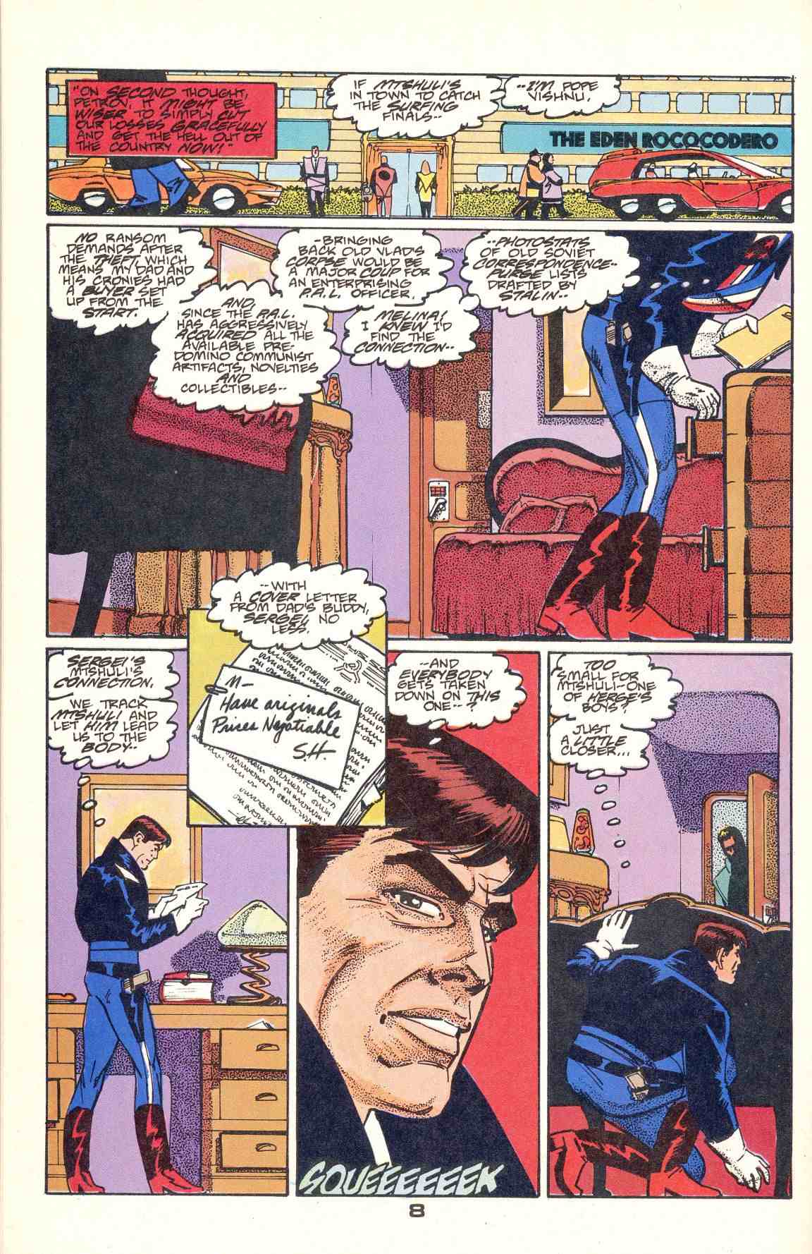 Read online Howard Chaykin's American Flagg comic -  Issue #8 - 10