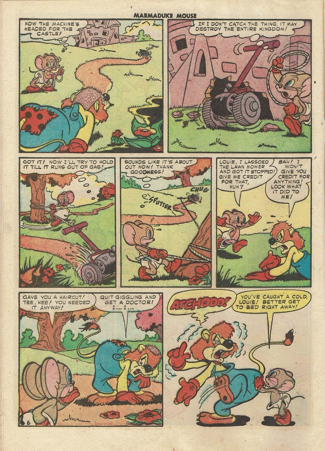 Read online Marmaduke Mouse comic -  Issue #29 - 8