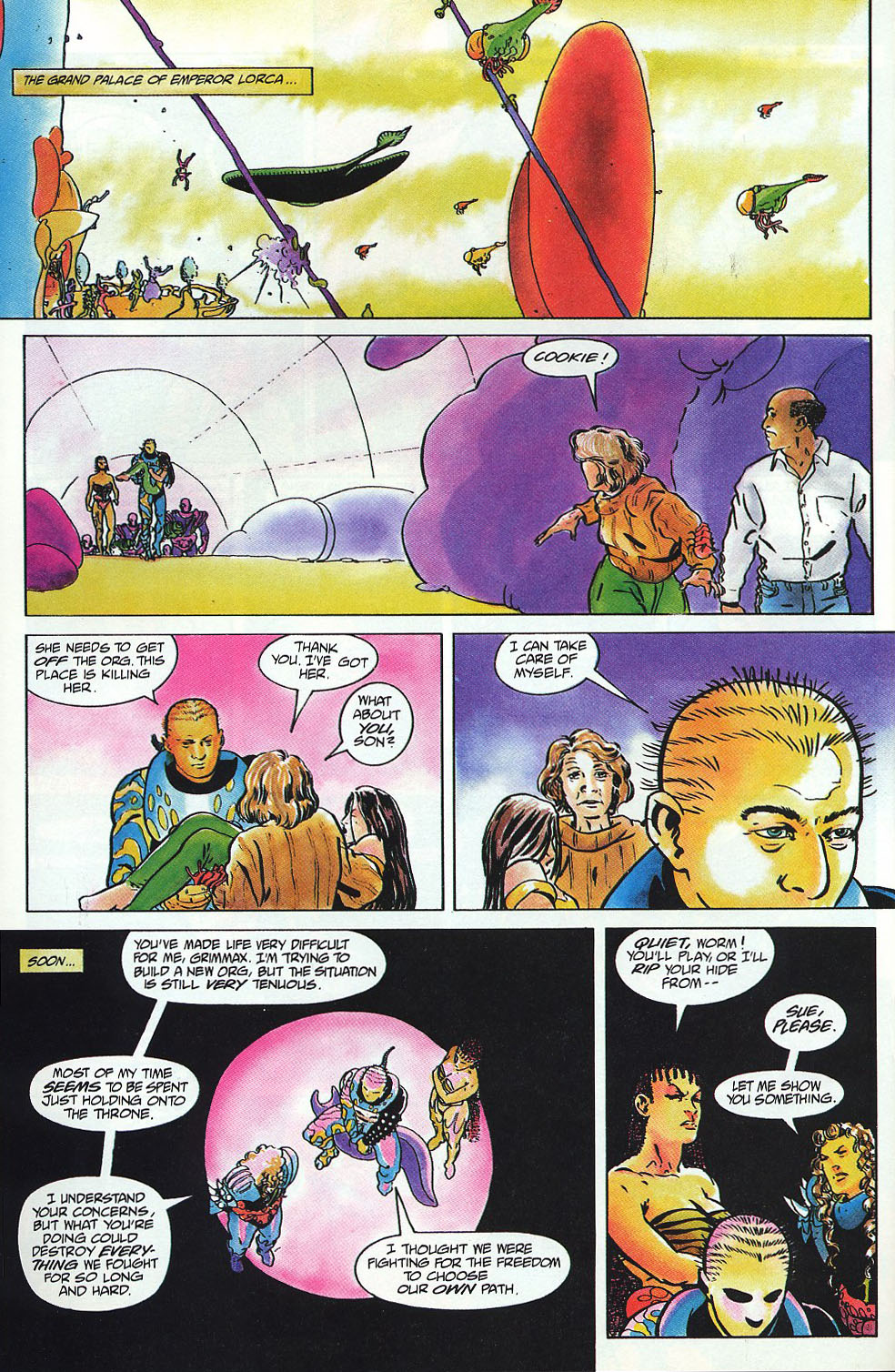 Read online Warriors of Plasm comic -  Issue #8 - 25
