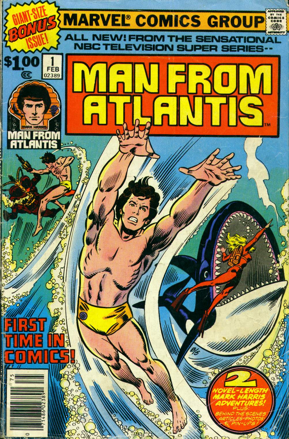 Read online Man from Atlantis comic -  Issue #1 - 1