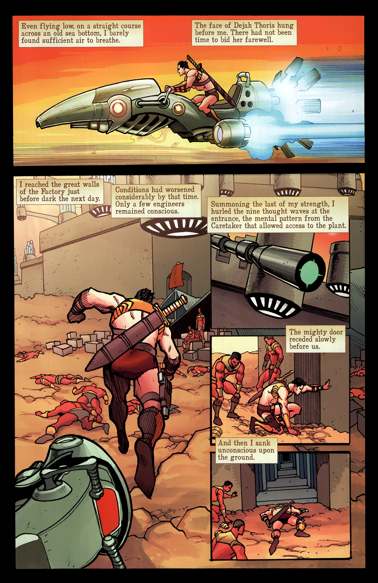 Read online Warlord of Mars comic -  Issue #9 - 22